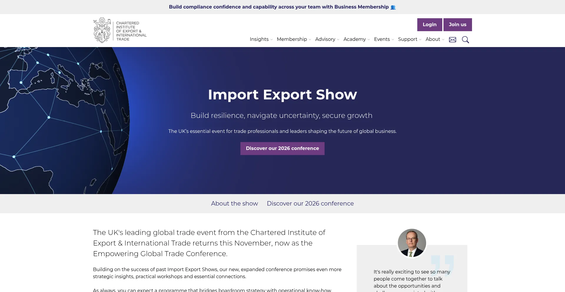 Importexportshow.co.uk