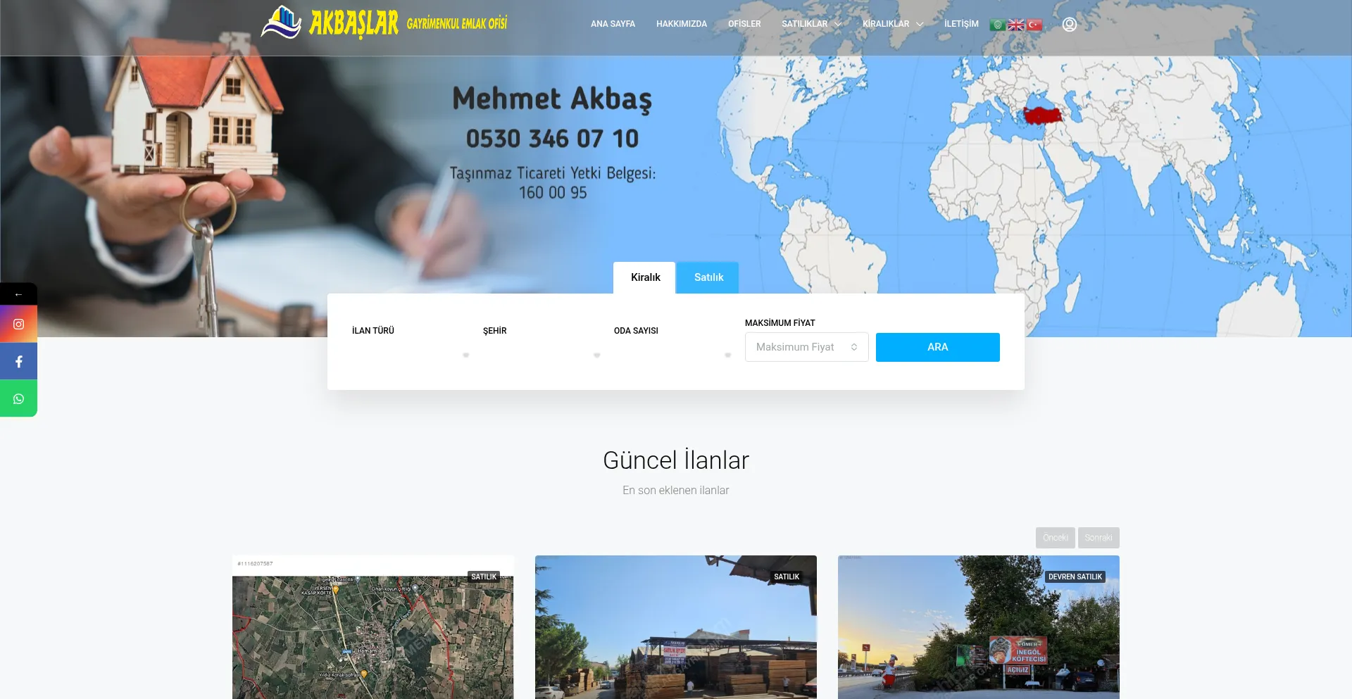 Inegolakbaslaremlak.com