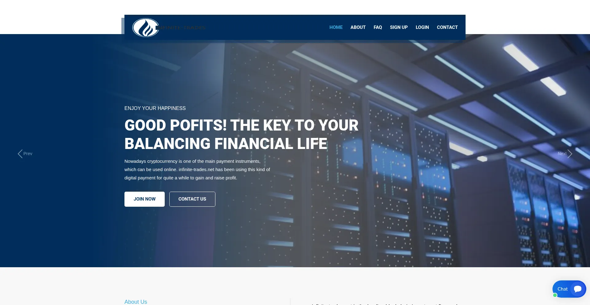 ¿És Seguro y Confiable Infinite-trades.net?