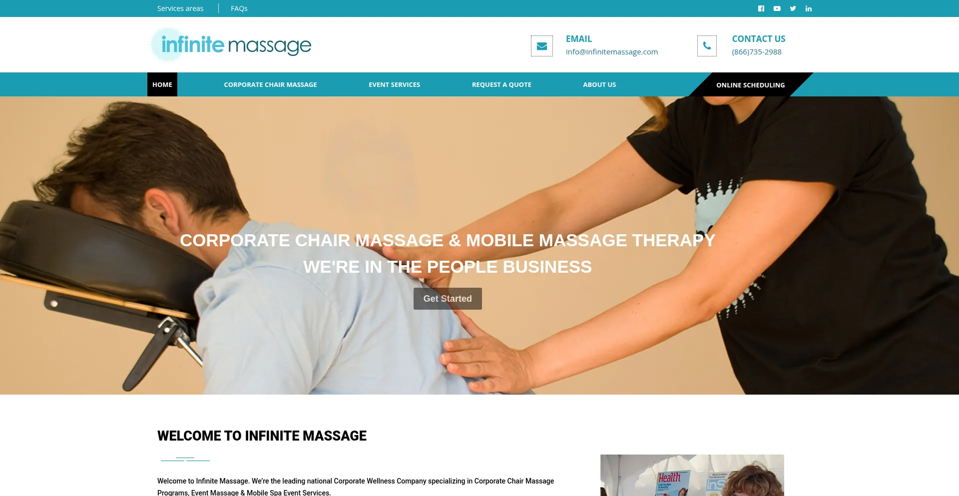 ¿És Seguro y Confiable Infinitemassage.com?