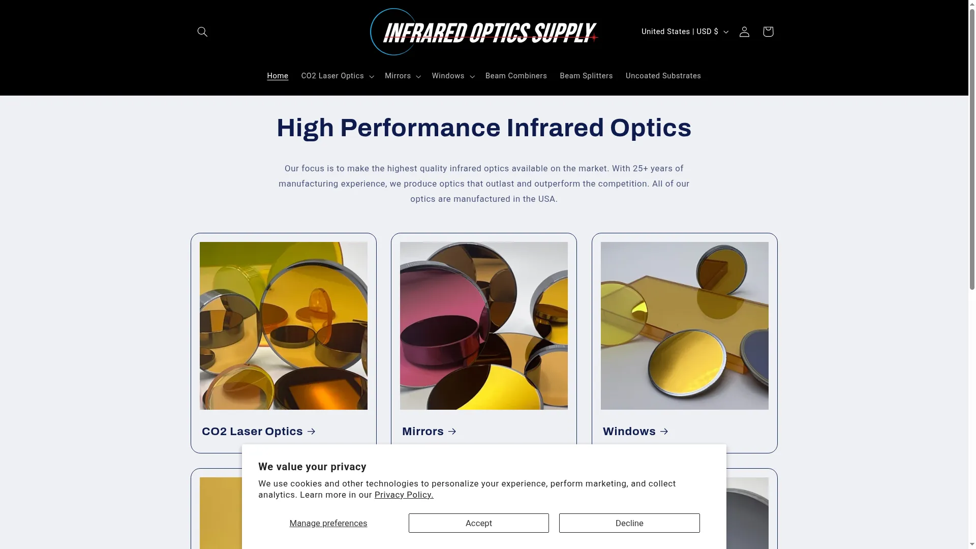 Infraredopticssupply.com