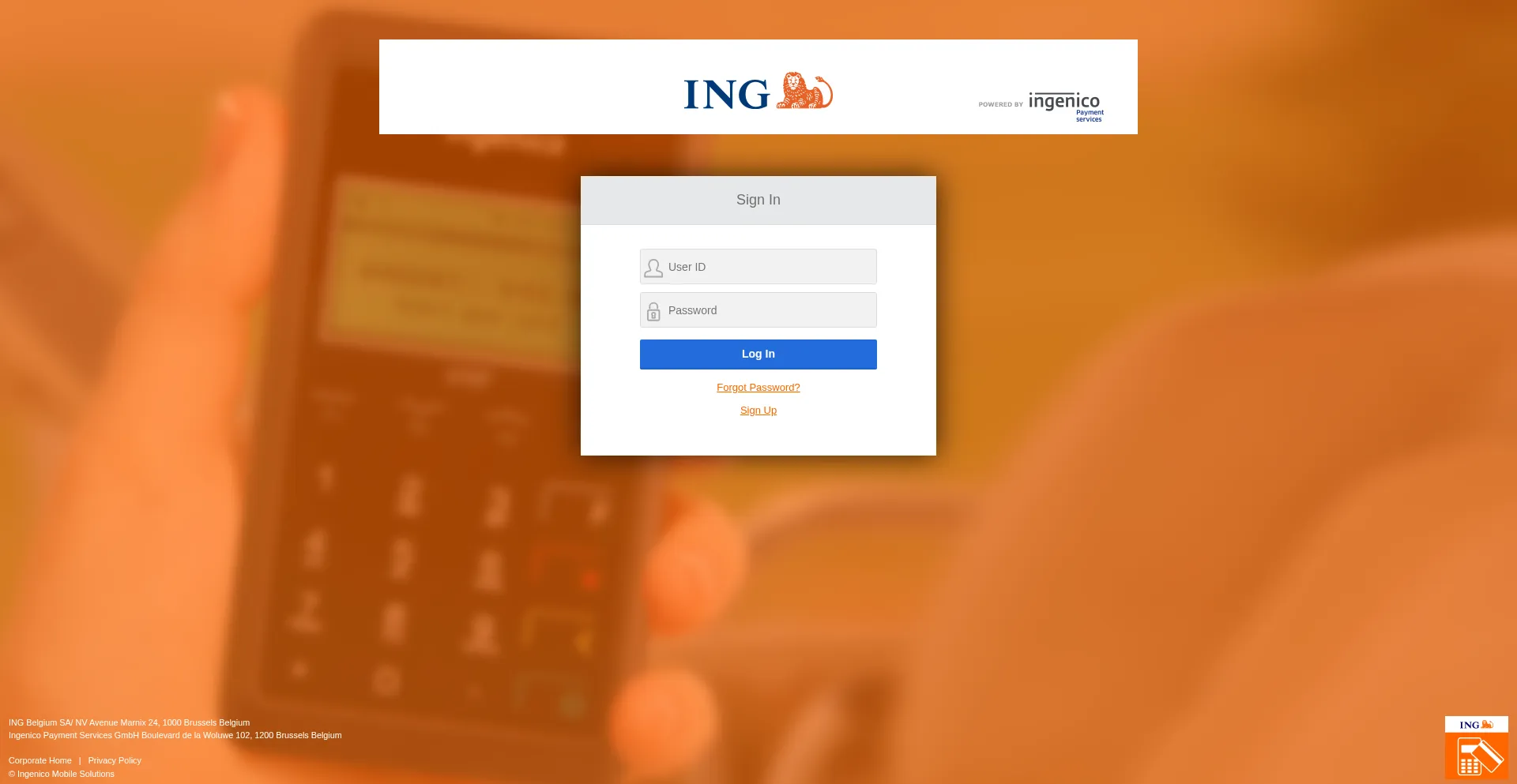 Ingactivepay.ingenico.be