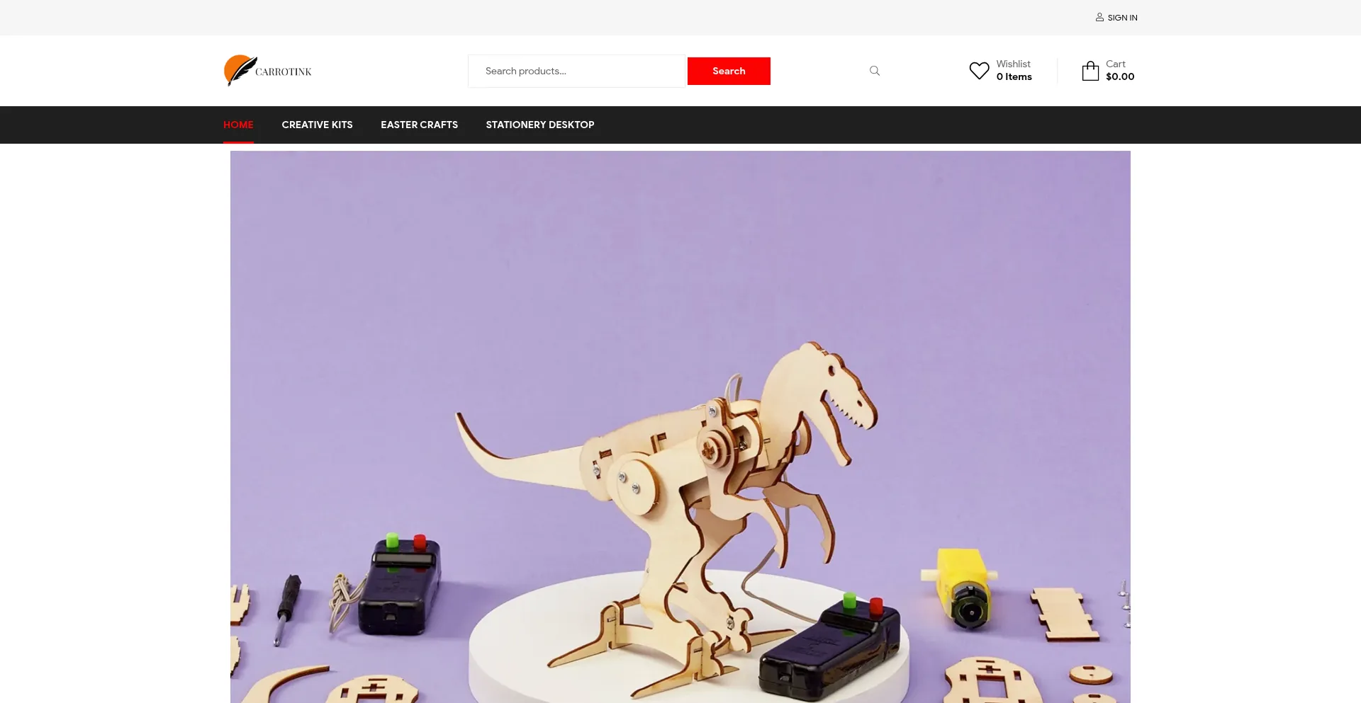 Website screenshot of Inkjetd.com