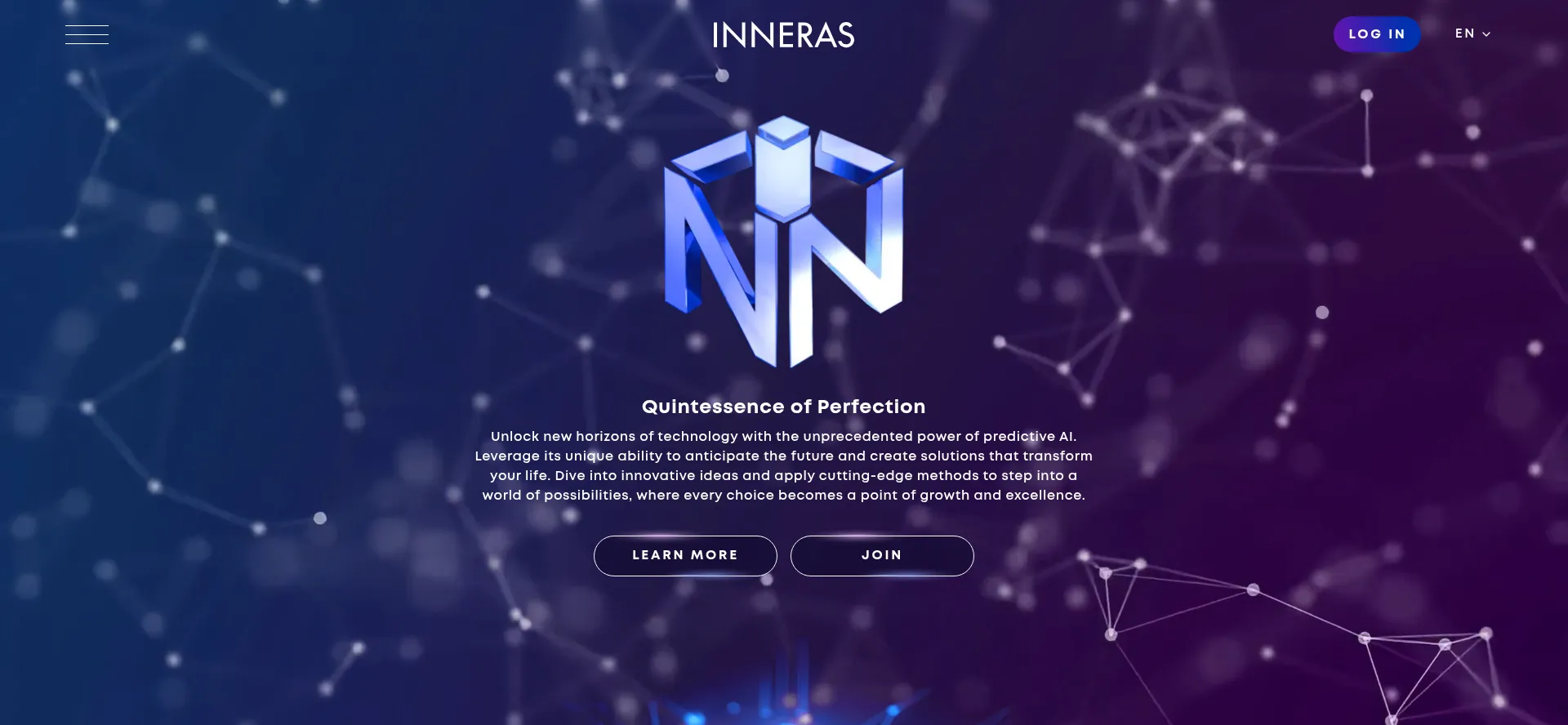 Website screenshot of Inneras.com
