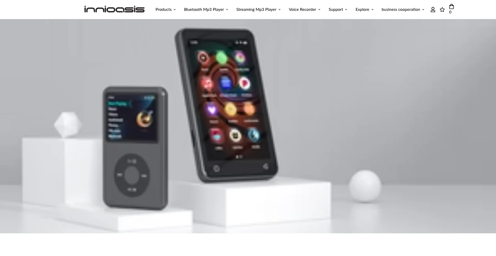 Website screenshot of Innioasis.com