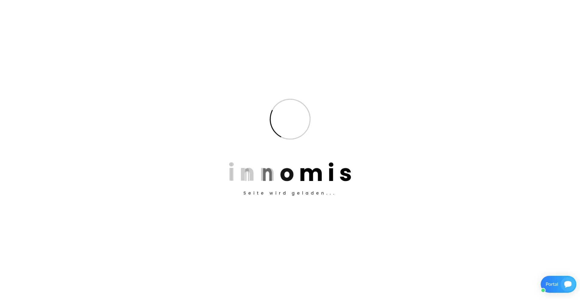 Website screenshot of Innomis-ag.de