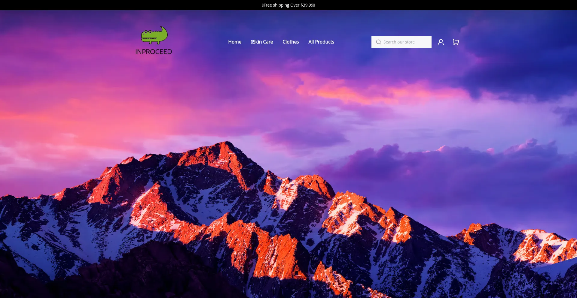 Website screenshot of Inproceed.com