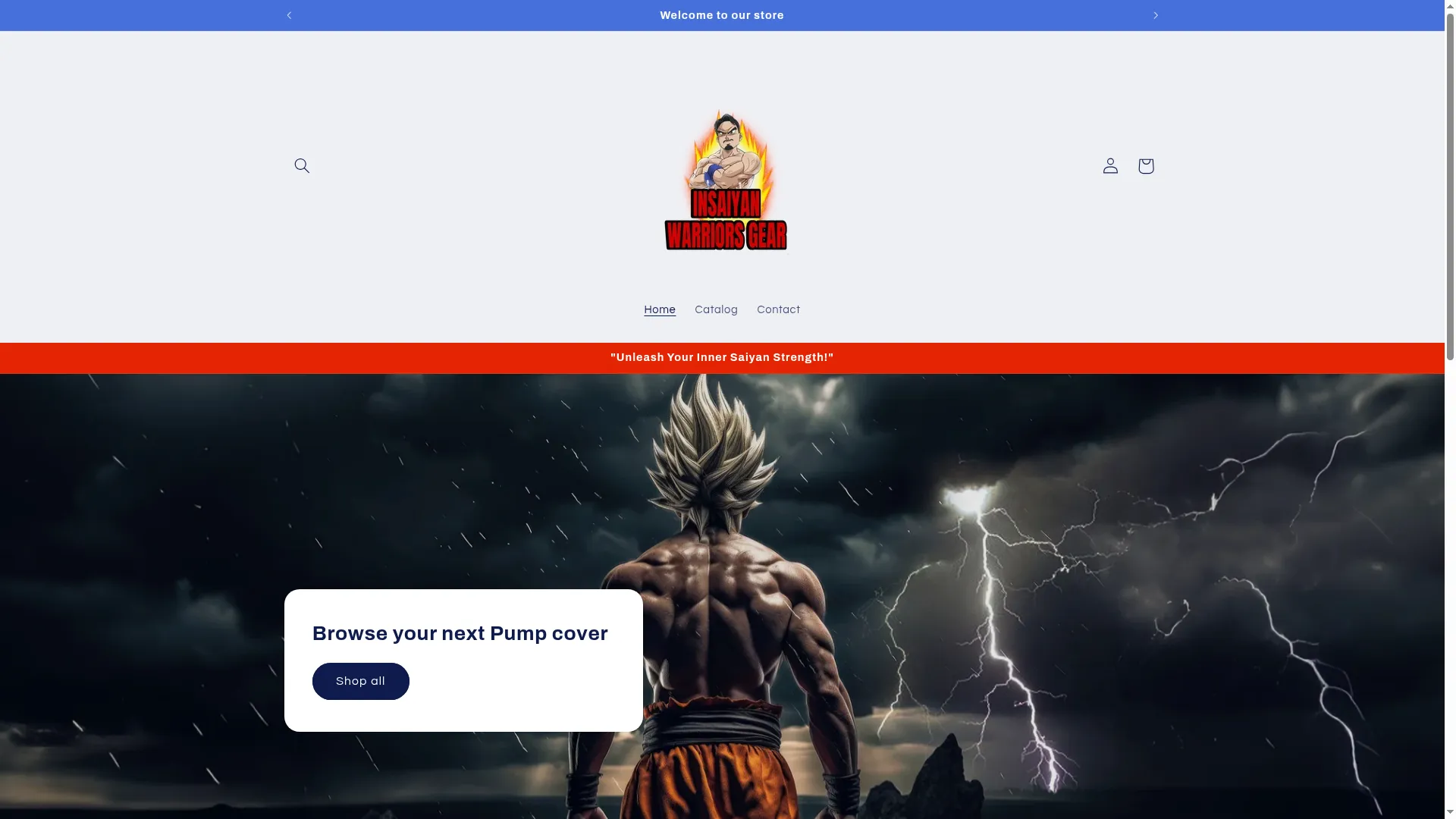 Insaiyanwarriorsgear.com