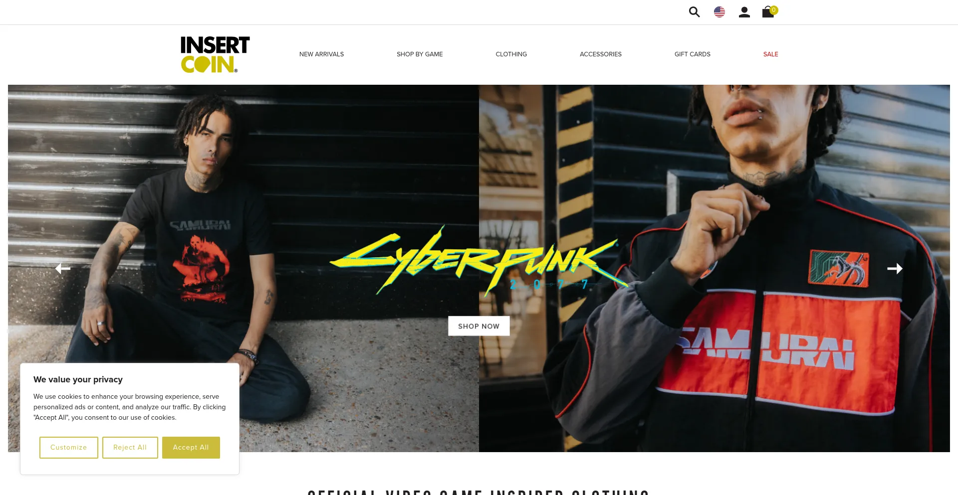 ¿És Seguro y Confiable Insertcoinclothing.com?