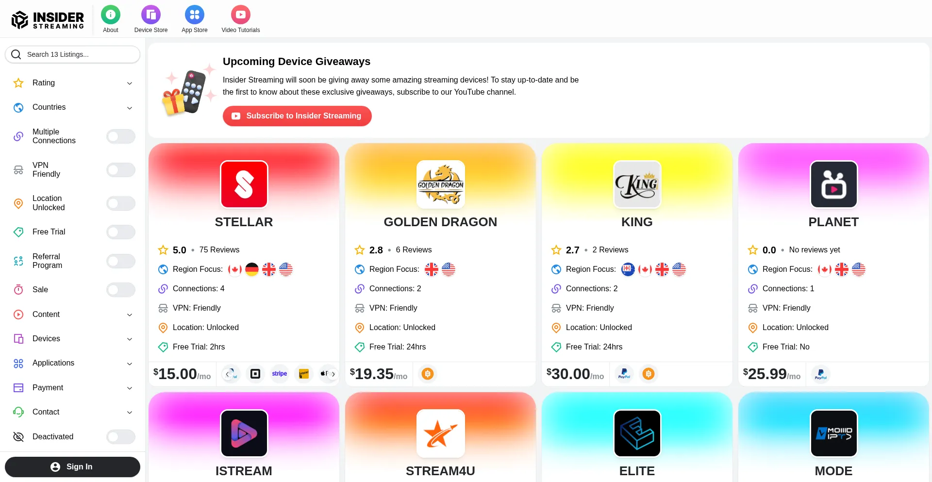 Insiderstreaming.com