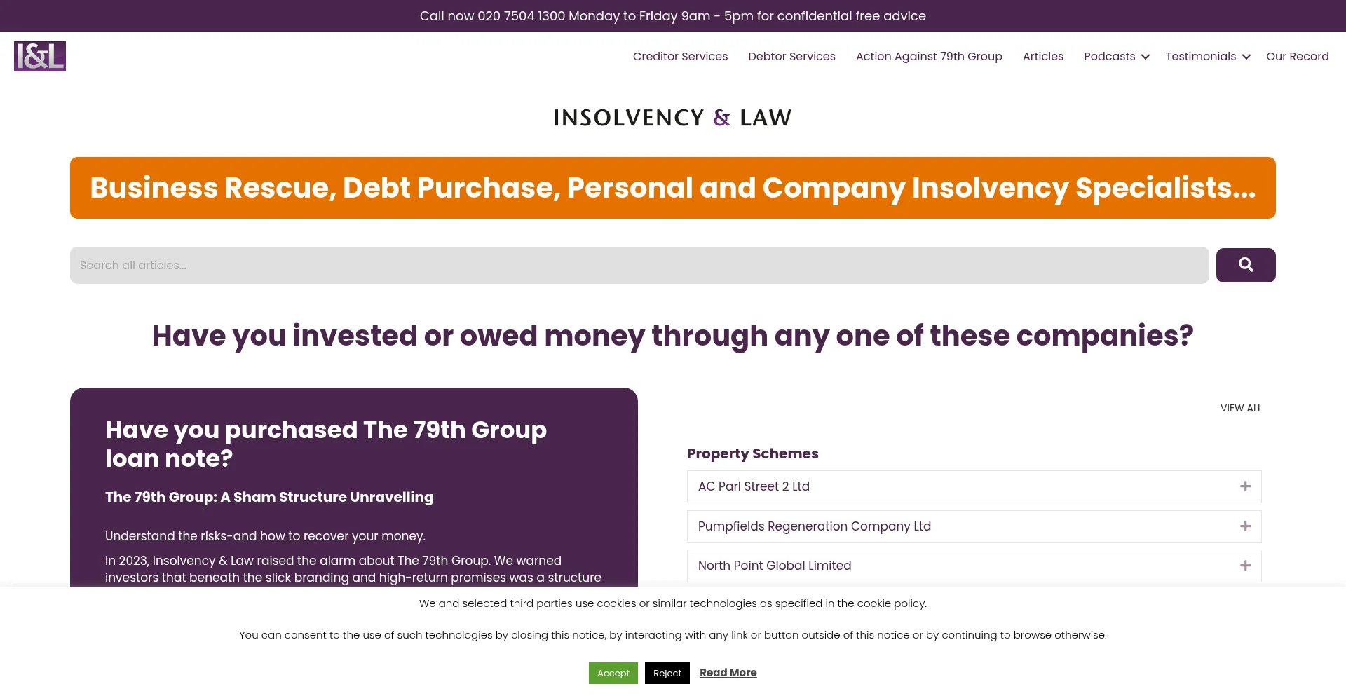 Insolvencyandlaw.co.uk