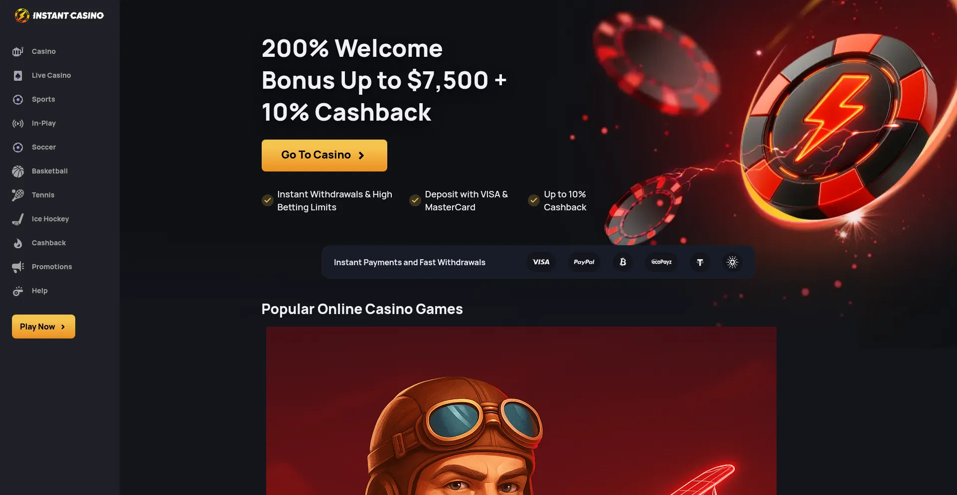 ¿És Seguro y Confiable Instantcasino.com?