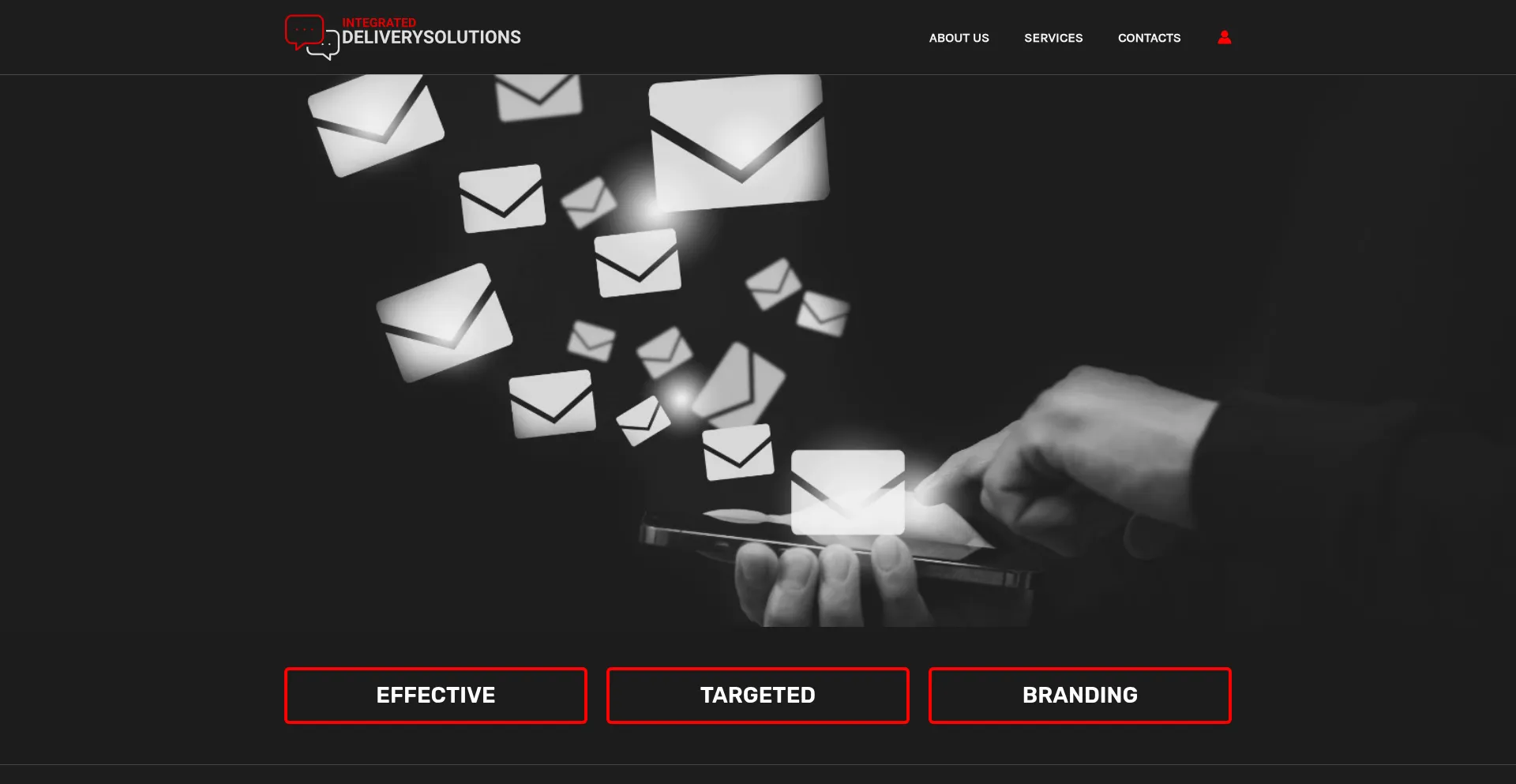 Website screenshot of Integrateddelivery.co