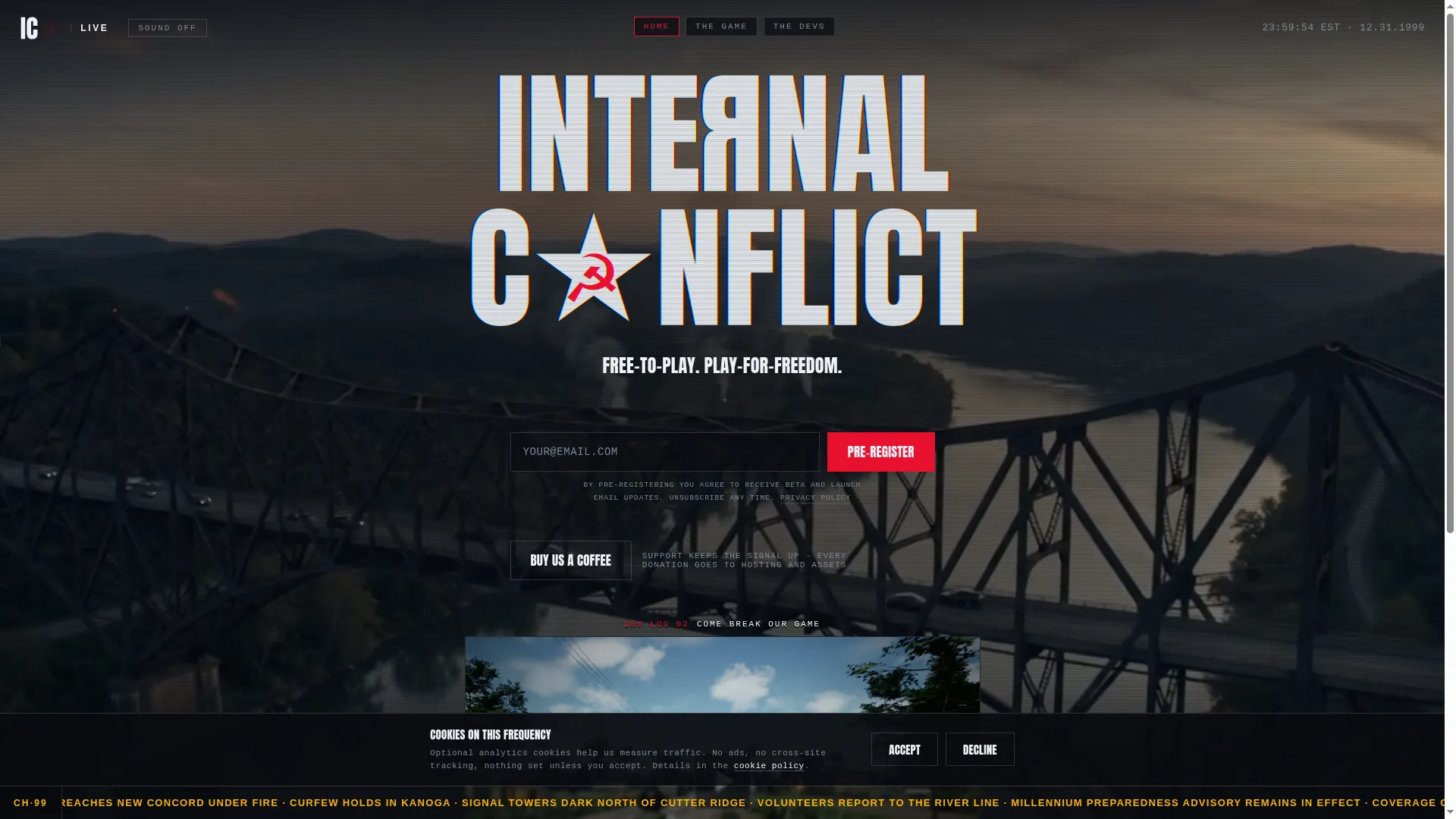 Internalconflictgame.com