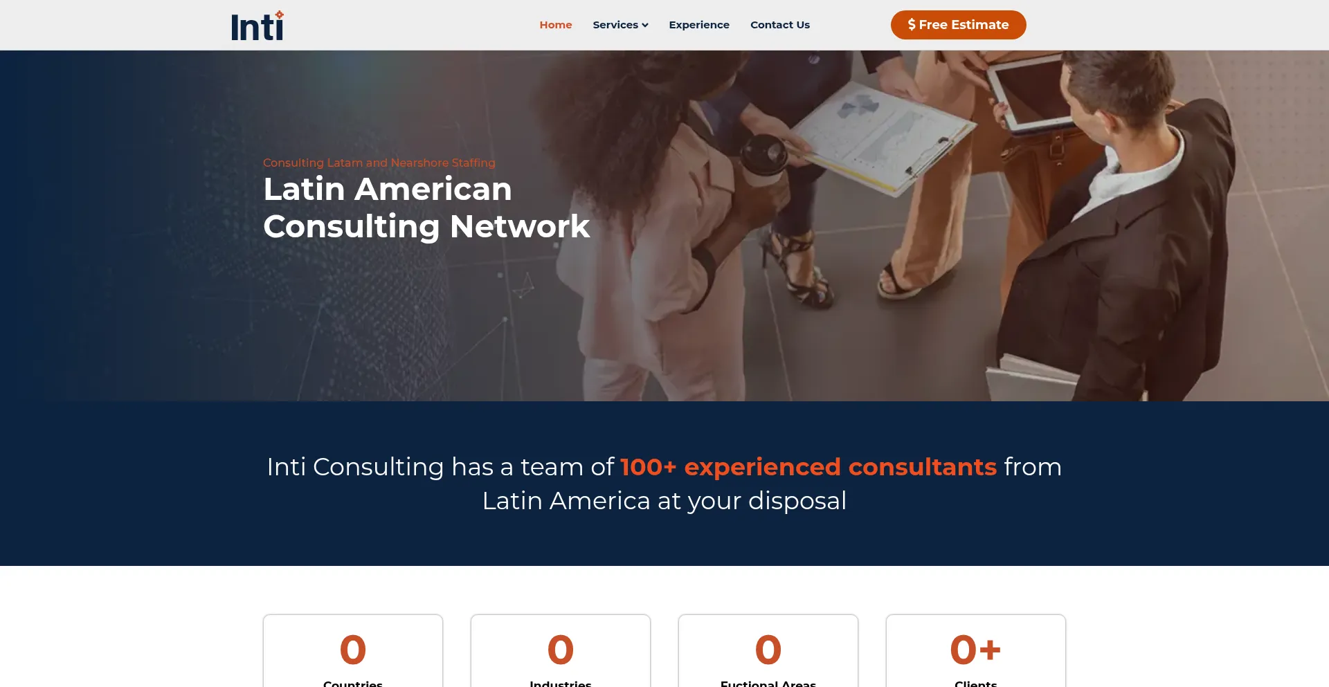 Inticonsultingservices.com Screenshot