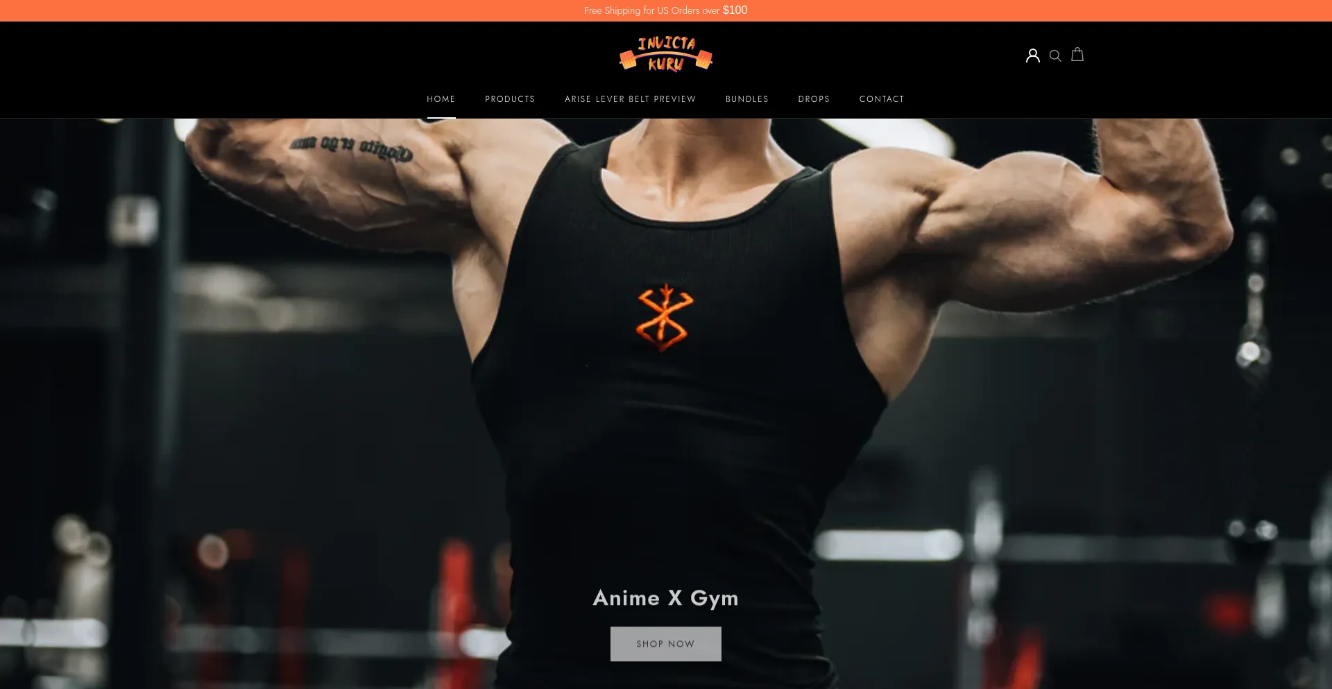 Website screenshot of Invictakuruclo.com