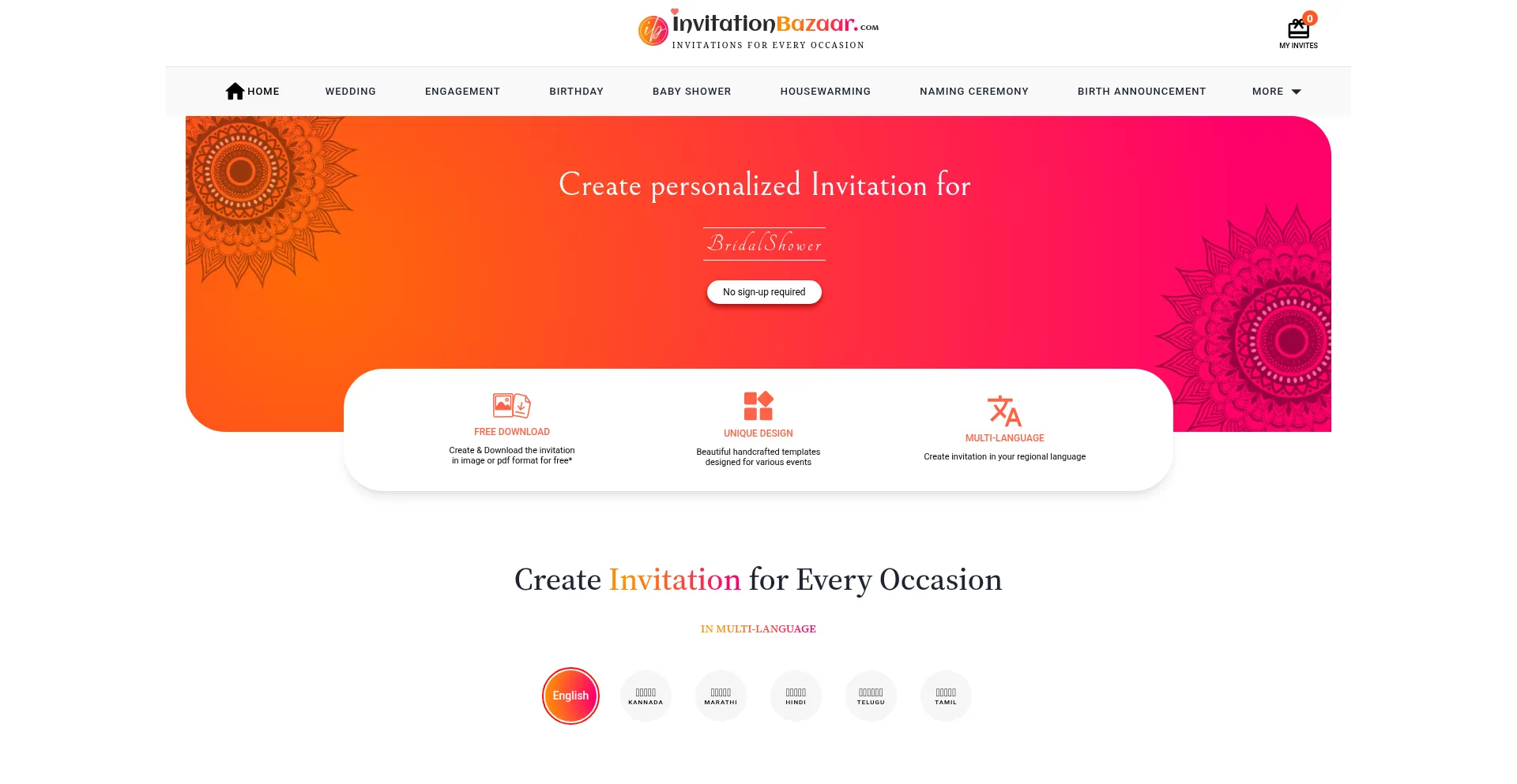 ¿És Seguro y Confiable Invitationbazaar.com?