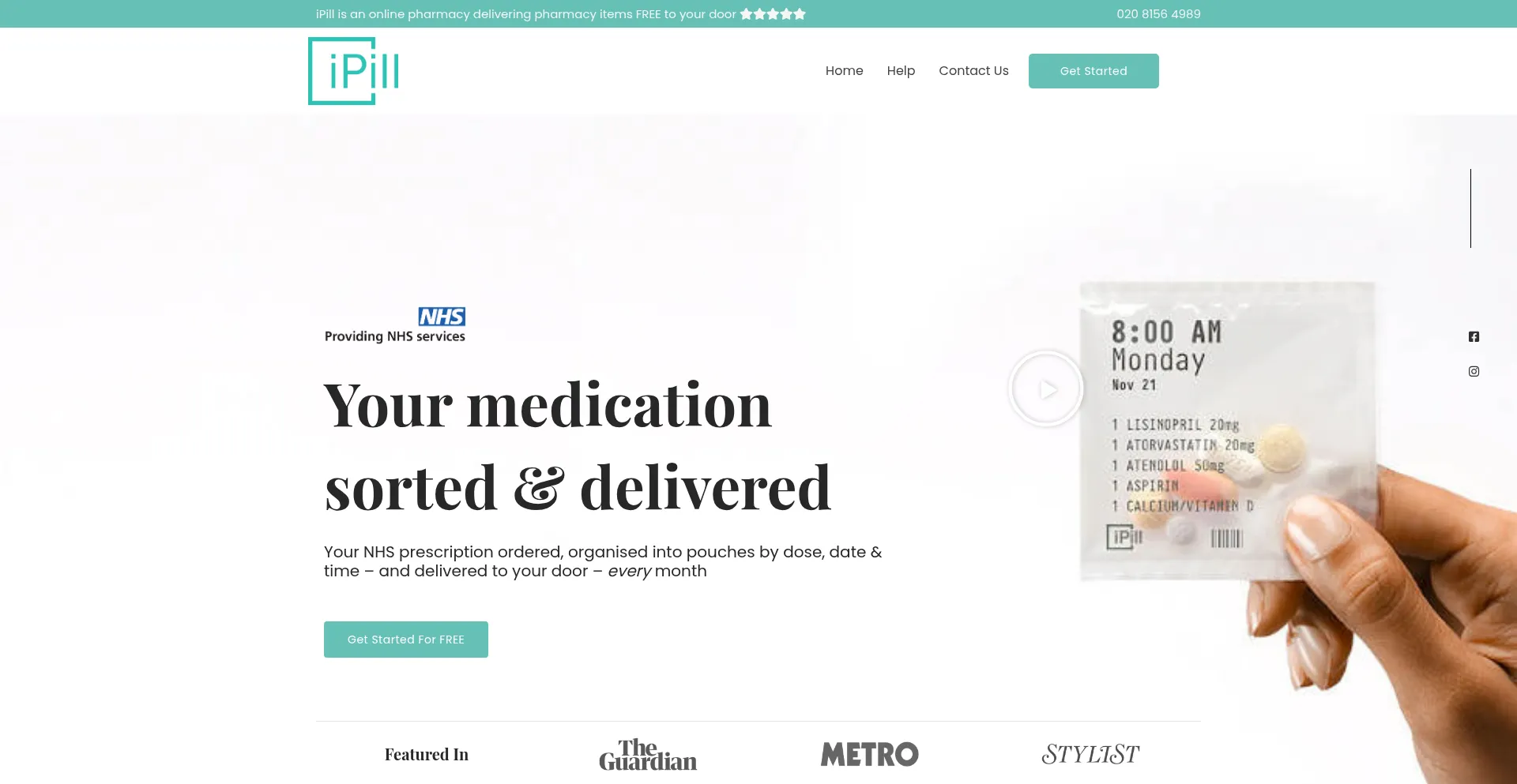 ¿És Seguro y Confiable Ipill.co.uk?