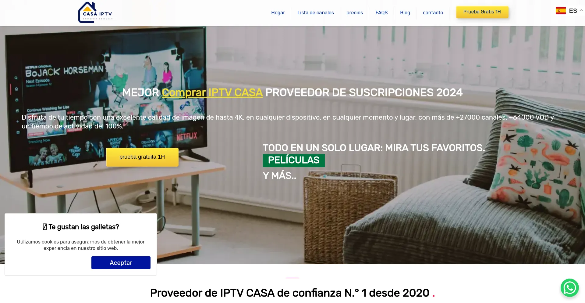 ¿És Seguro y Confiable Iptvcasa.es?