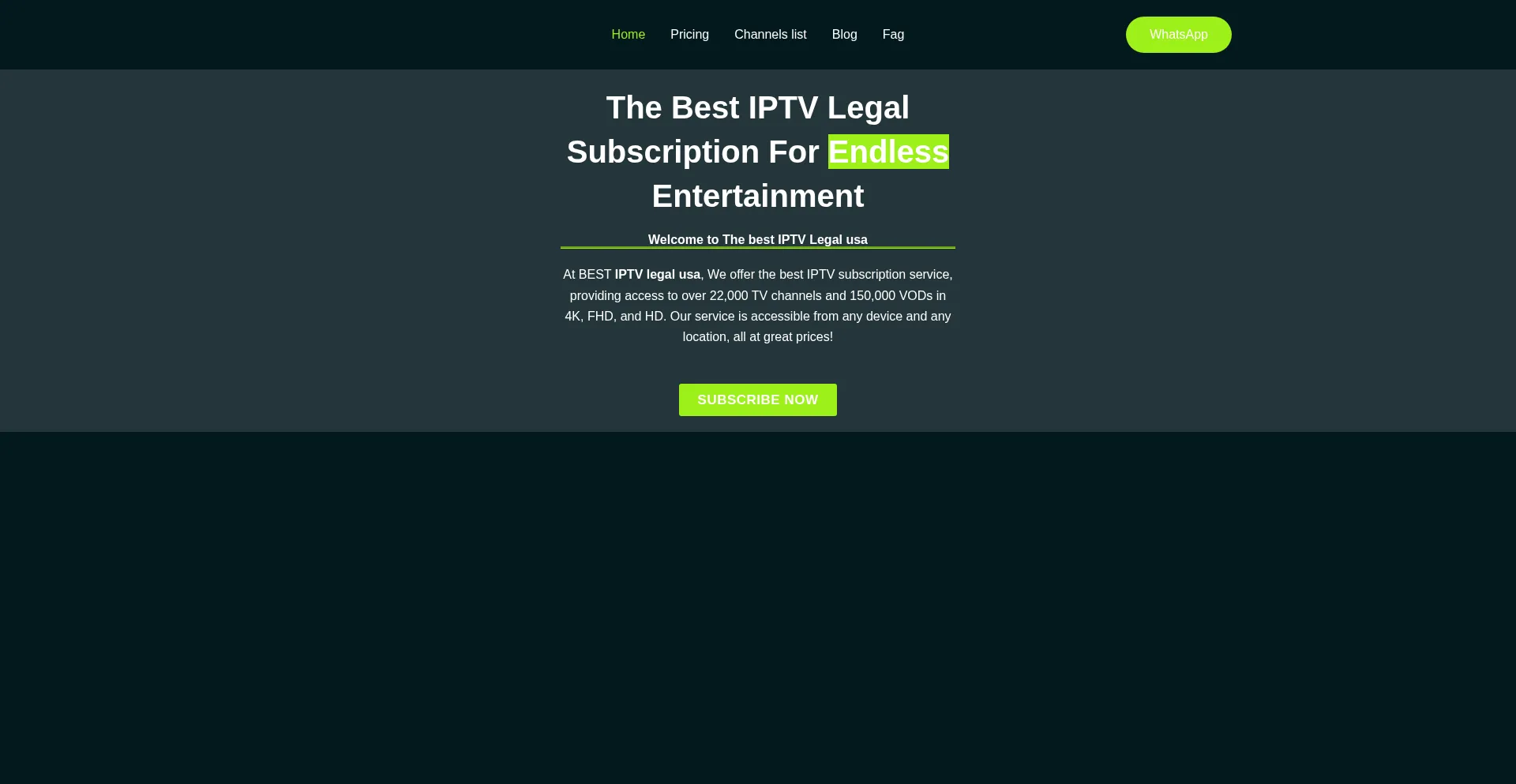 ¿És Seguro y Confiable Iptvlegalusa.com?