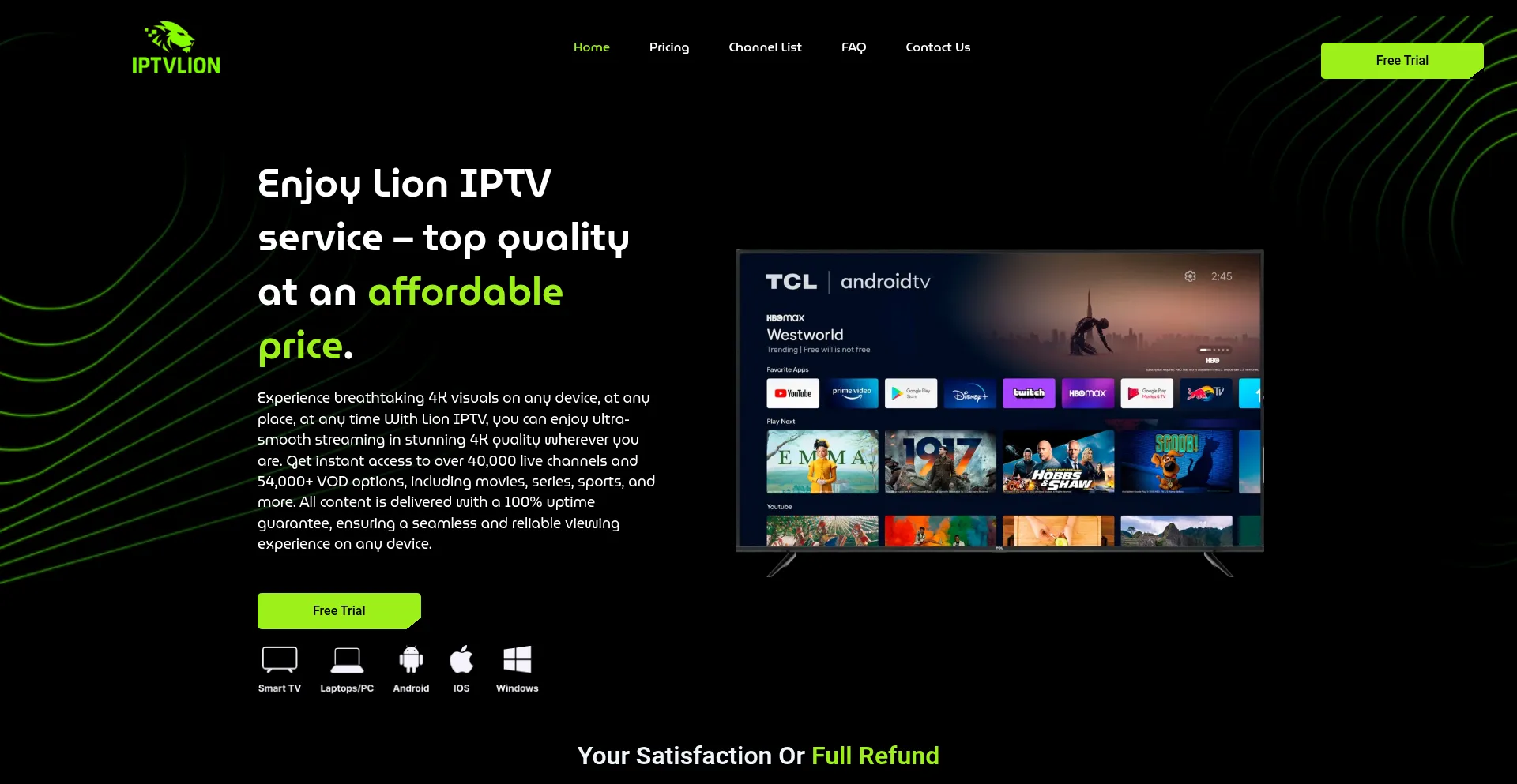 ¿És Seguro y Confiable Iptvlion.com?