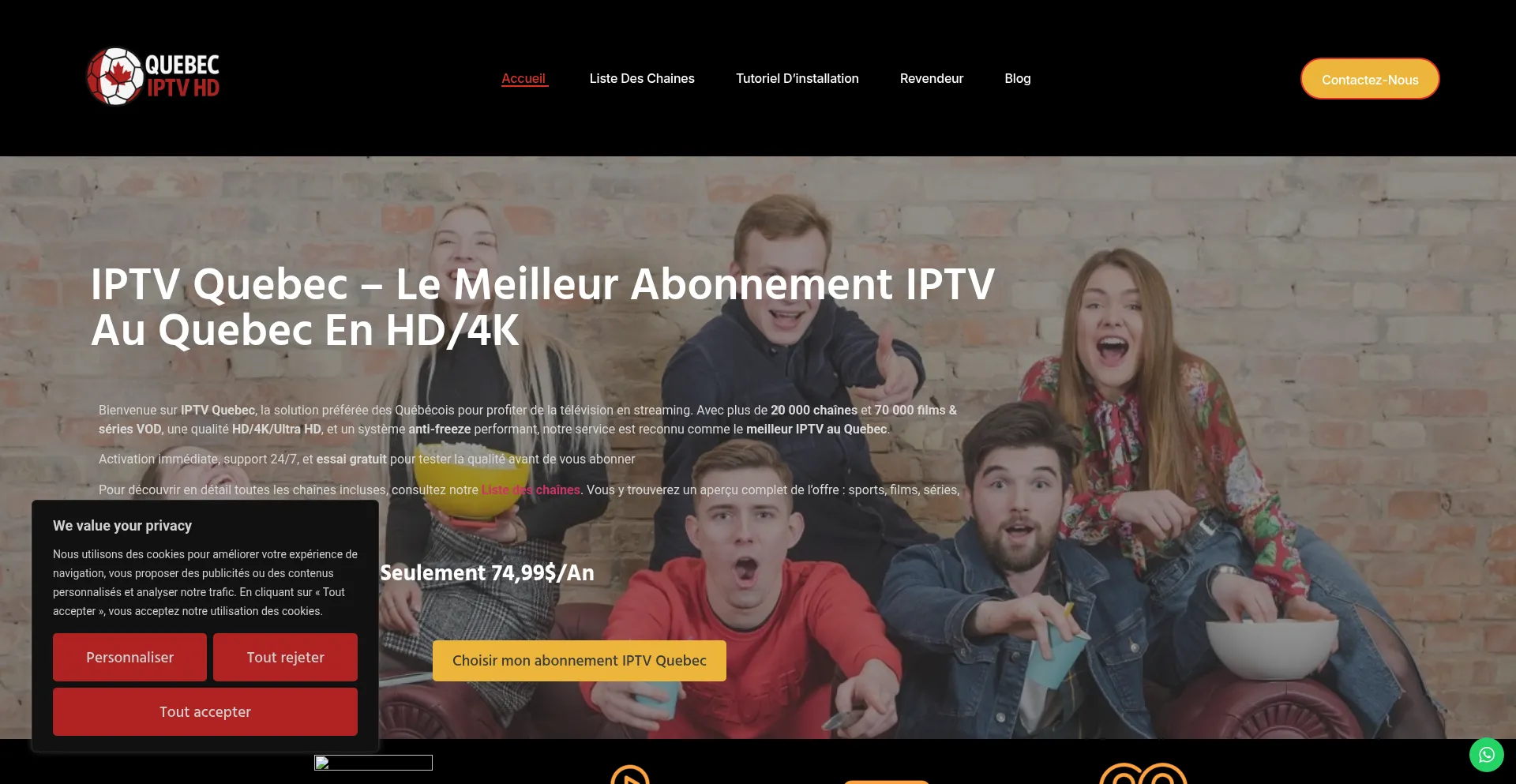 ¿És Seguro y Confiable Iptvquebec.ca?