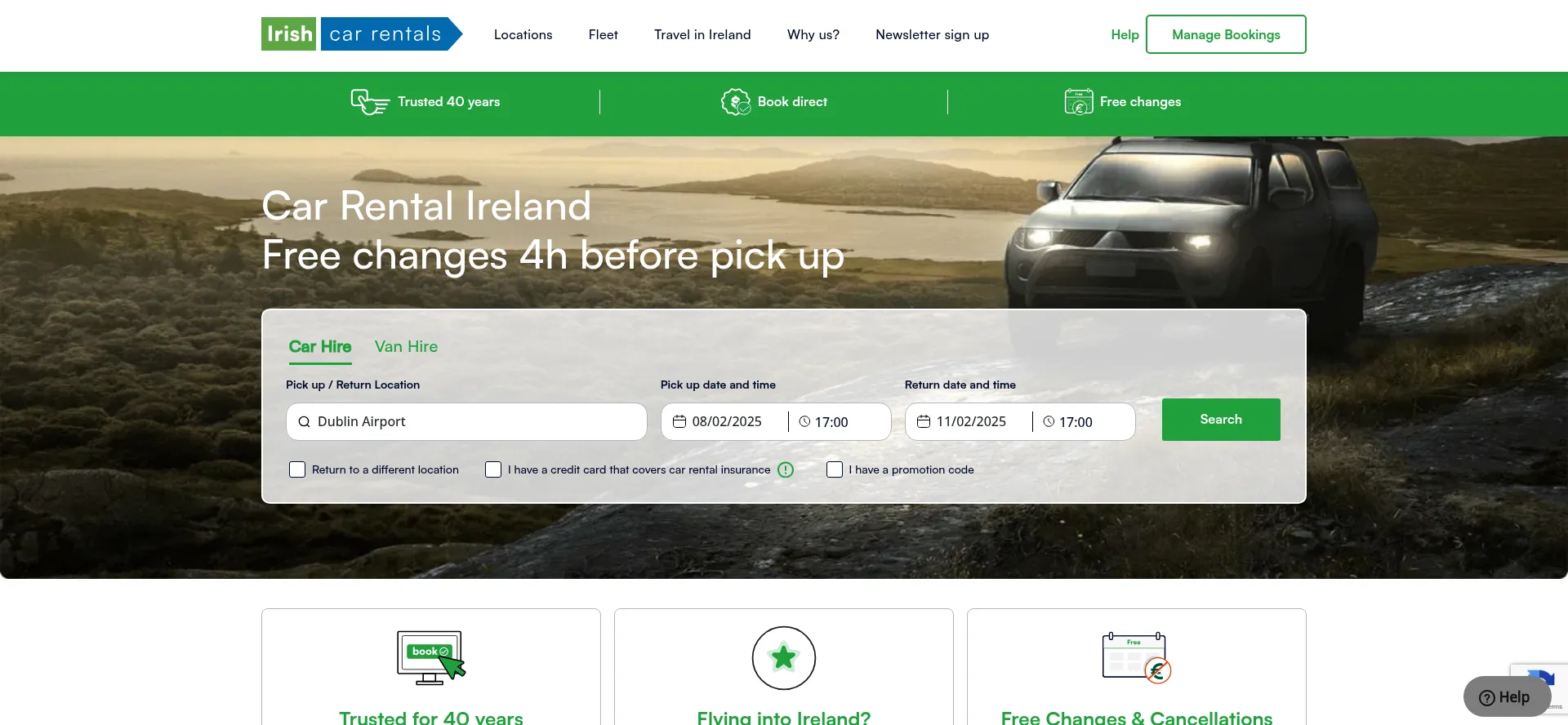 Irishcarrentals.com