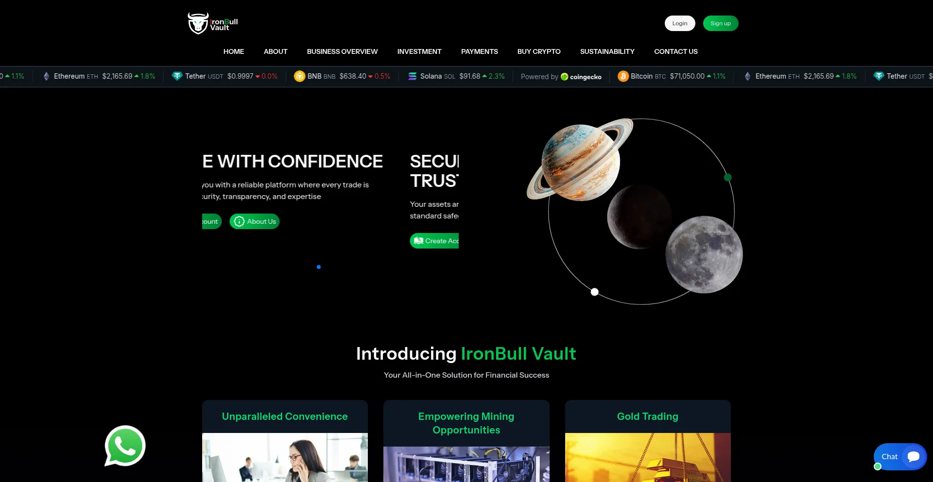 Ironbulvault.com