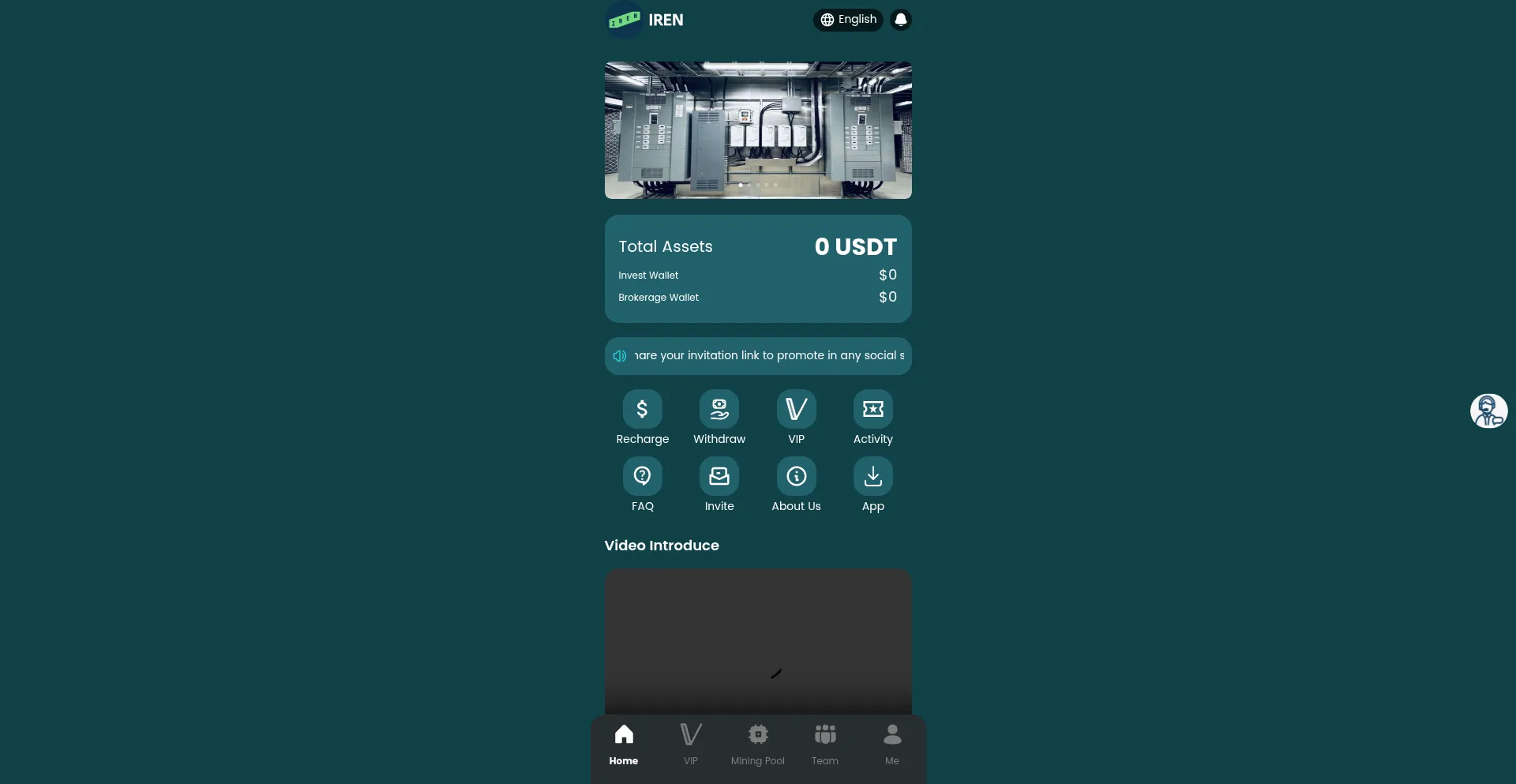 Website screenshot of Irvipen.vip