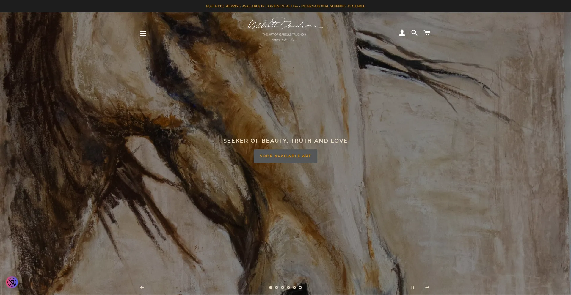 Isabelletruchon.com Screenshot