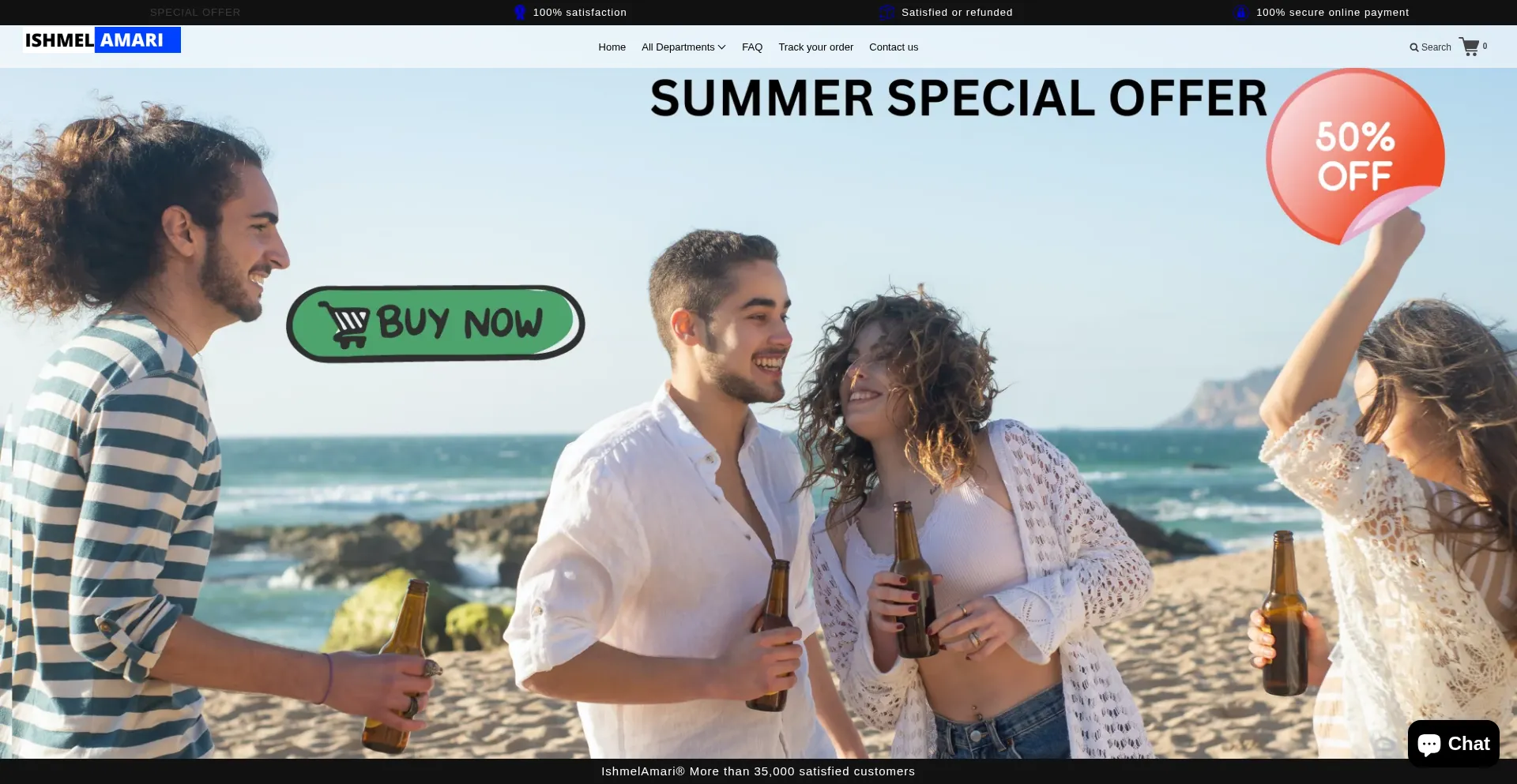 Ishmelamari.com Screenshot