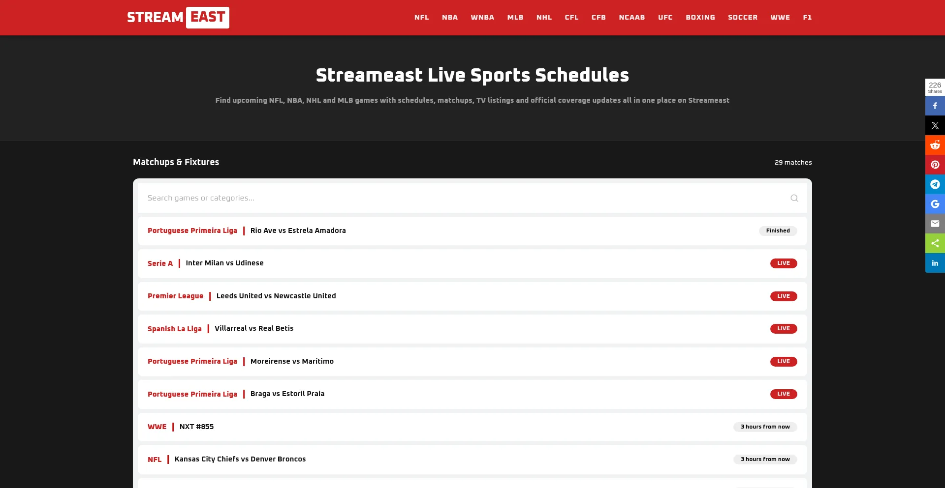 Istreameast.is