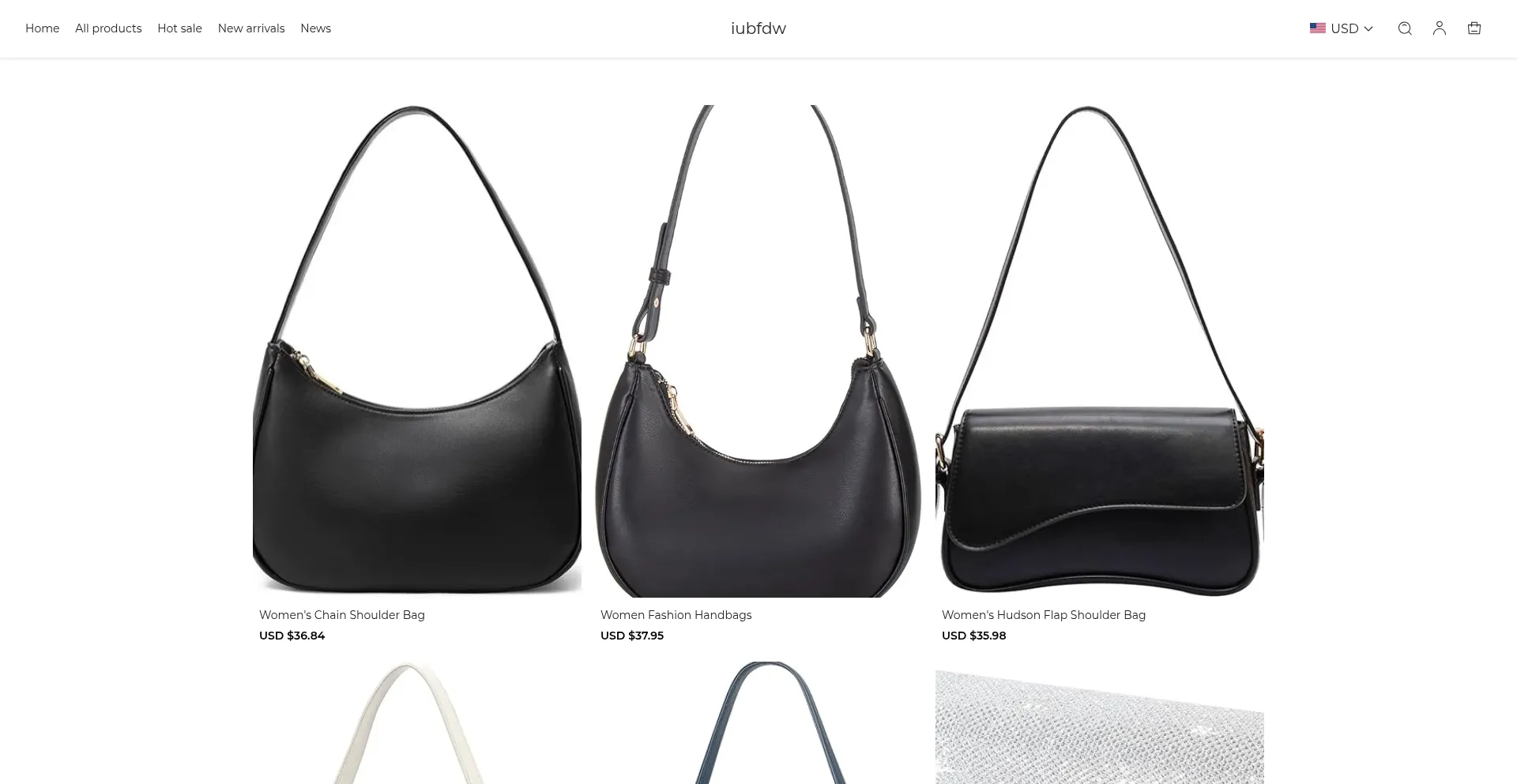 Website screenshot of Iubfdw.com