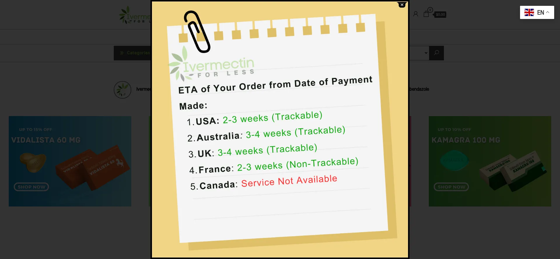 ¿És Seguro y Confiable Ivermectinforless.com?