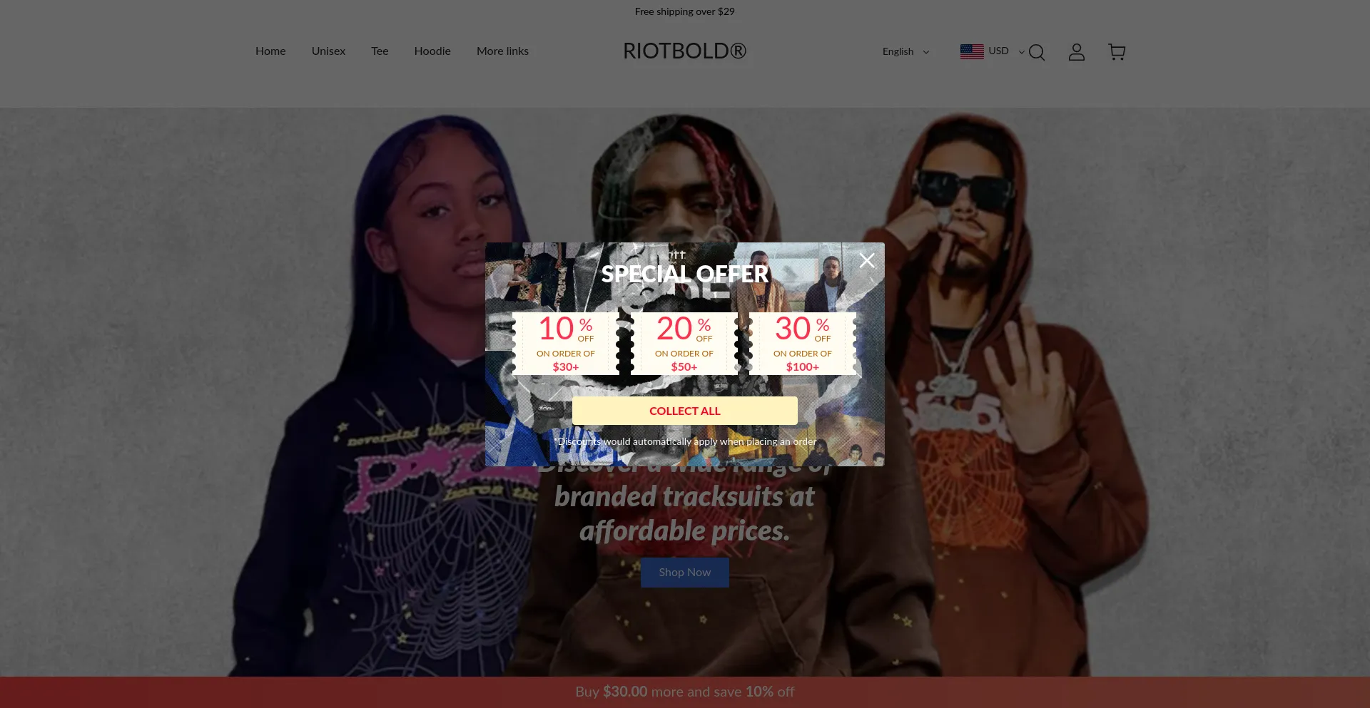 Website screenshot of Ivoteape.com