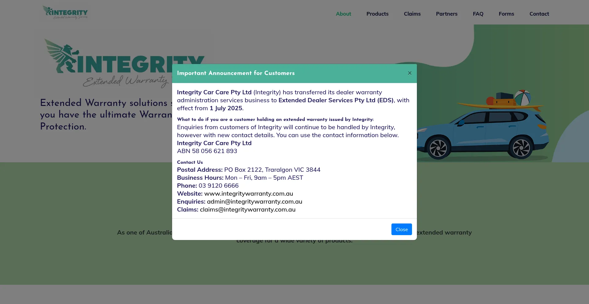 Iwarranty.com.au
