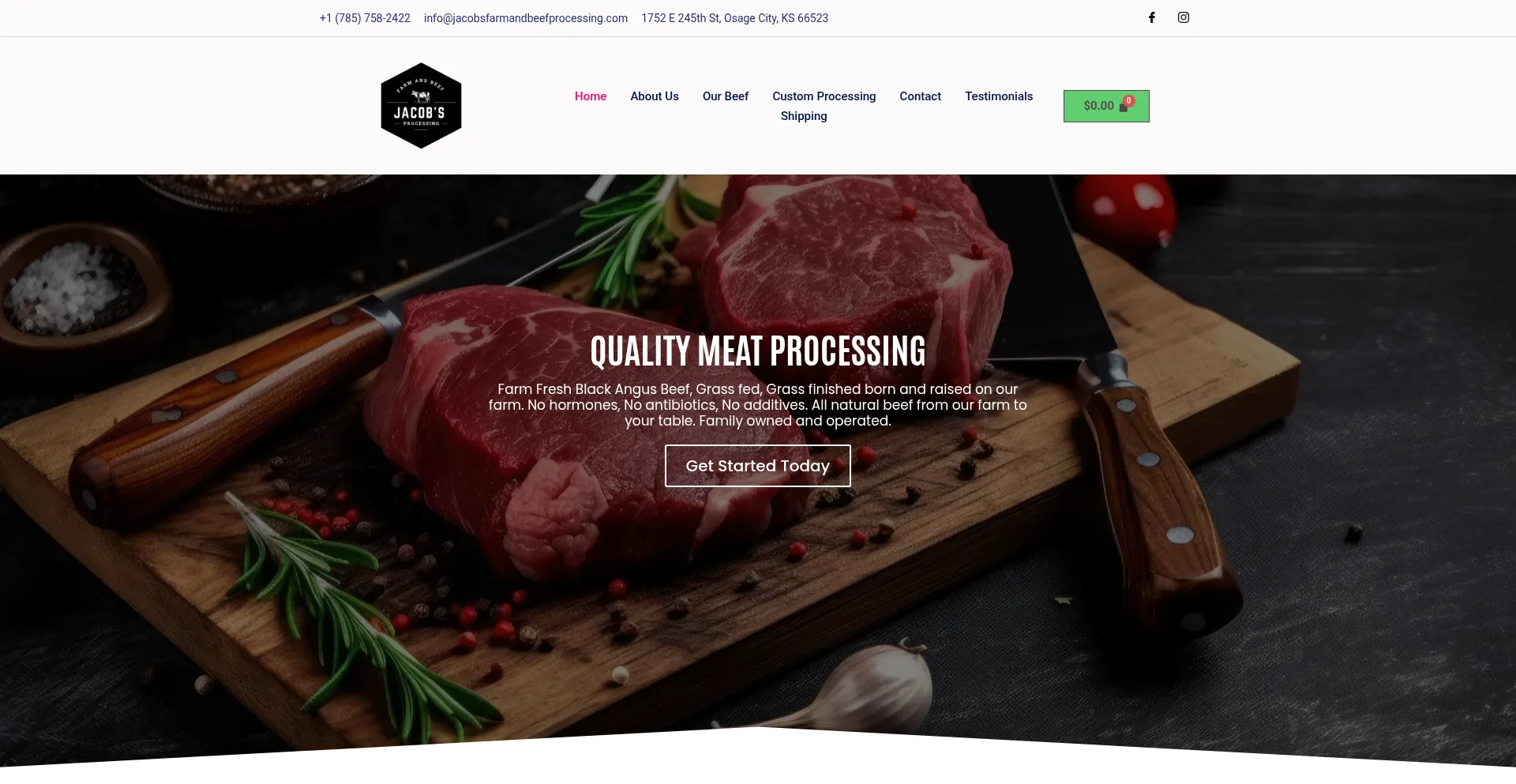 Jacobsfarmandbeefprocessing.com