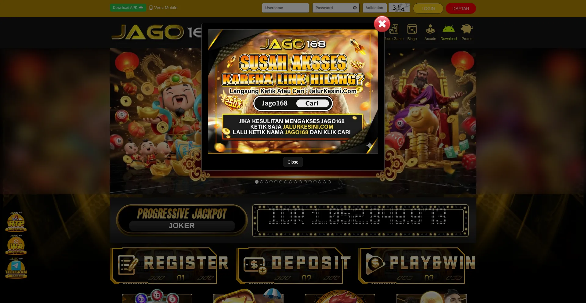 Jago168bidau.com