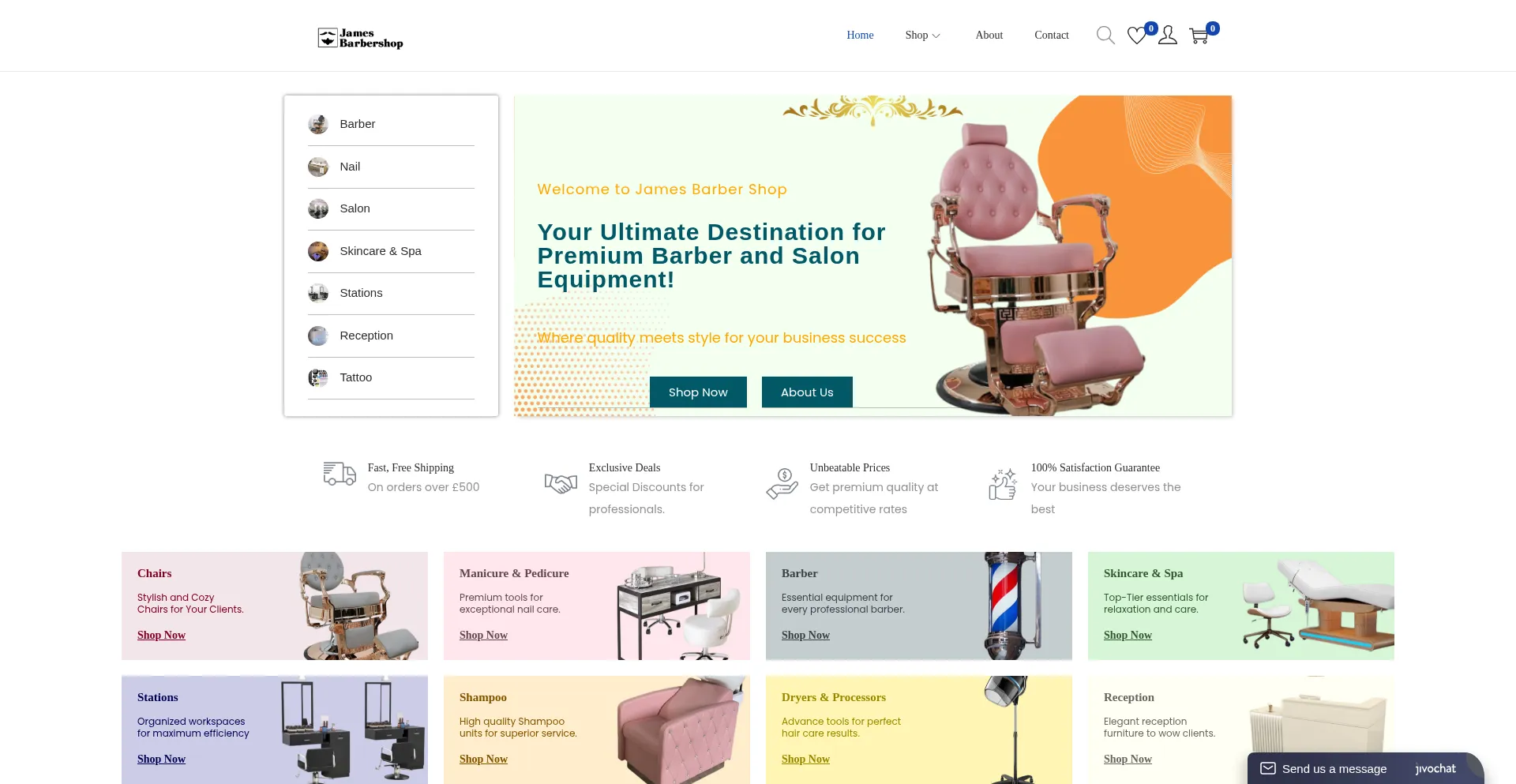 Jamesbarbershop.shop