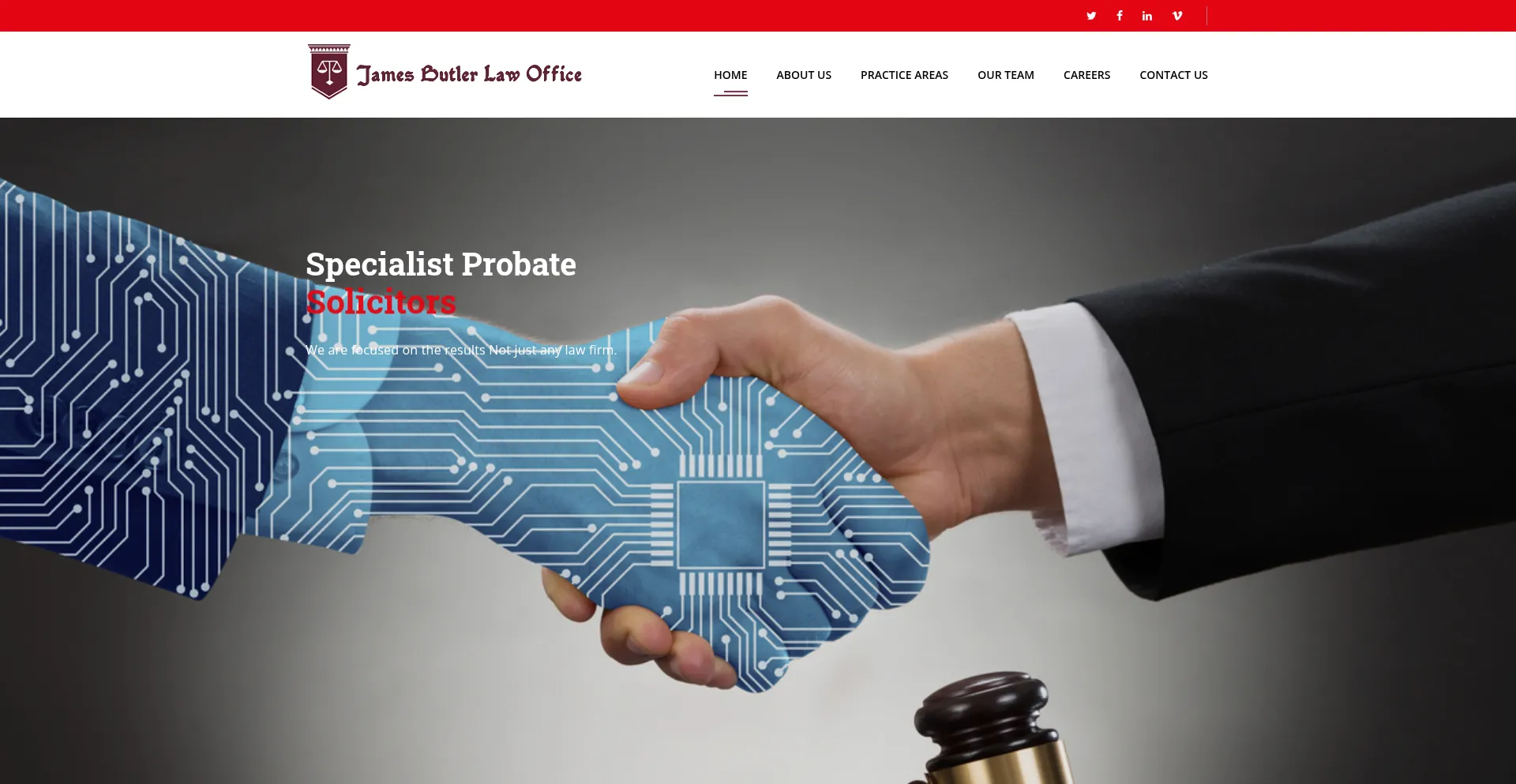 Jamesbutlerlawsoffice.com