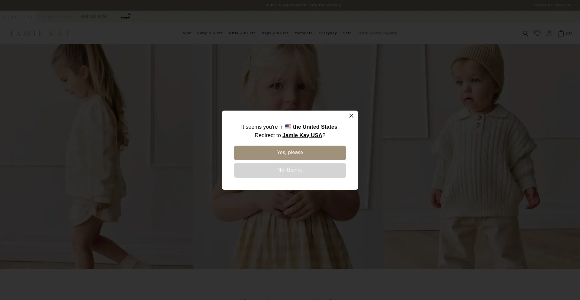 Website screenshot of Jamiekay.com.au