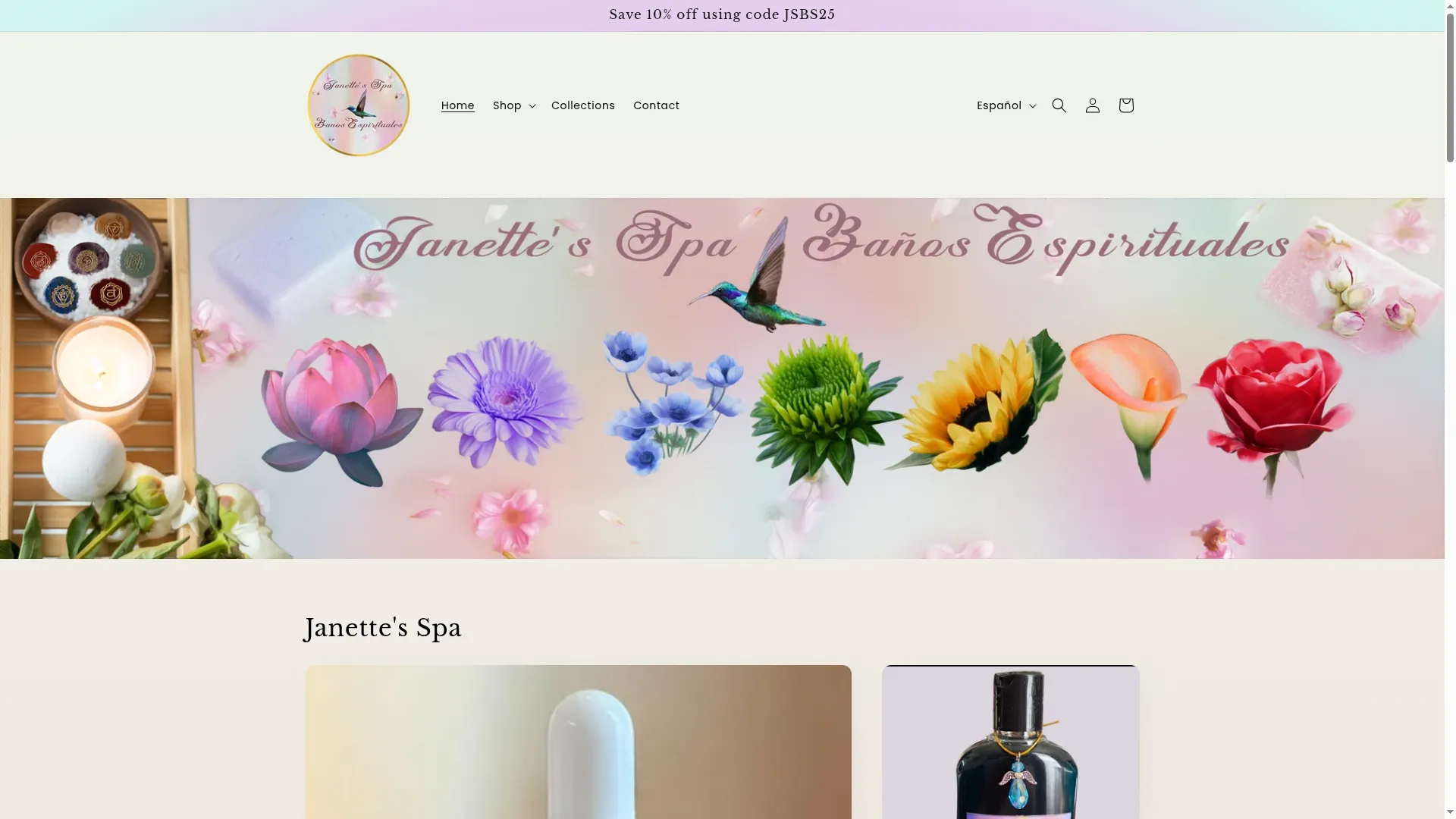 Janettesspaybanosespirituales.com
