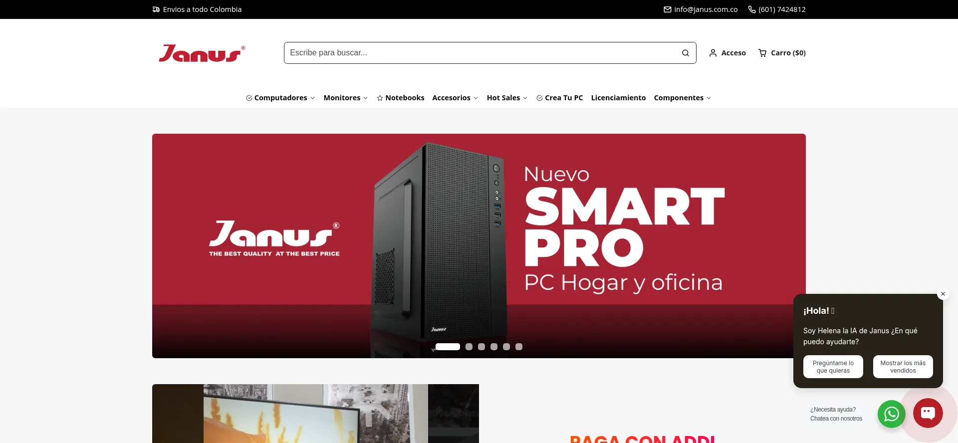 ¿És Seguro y Confiable Janus.com.co?