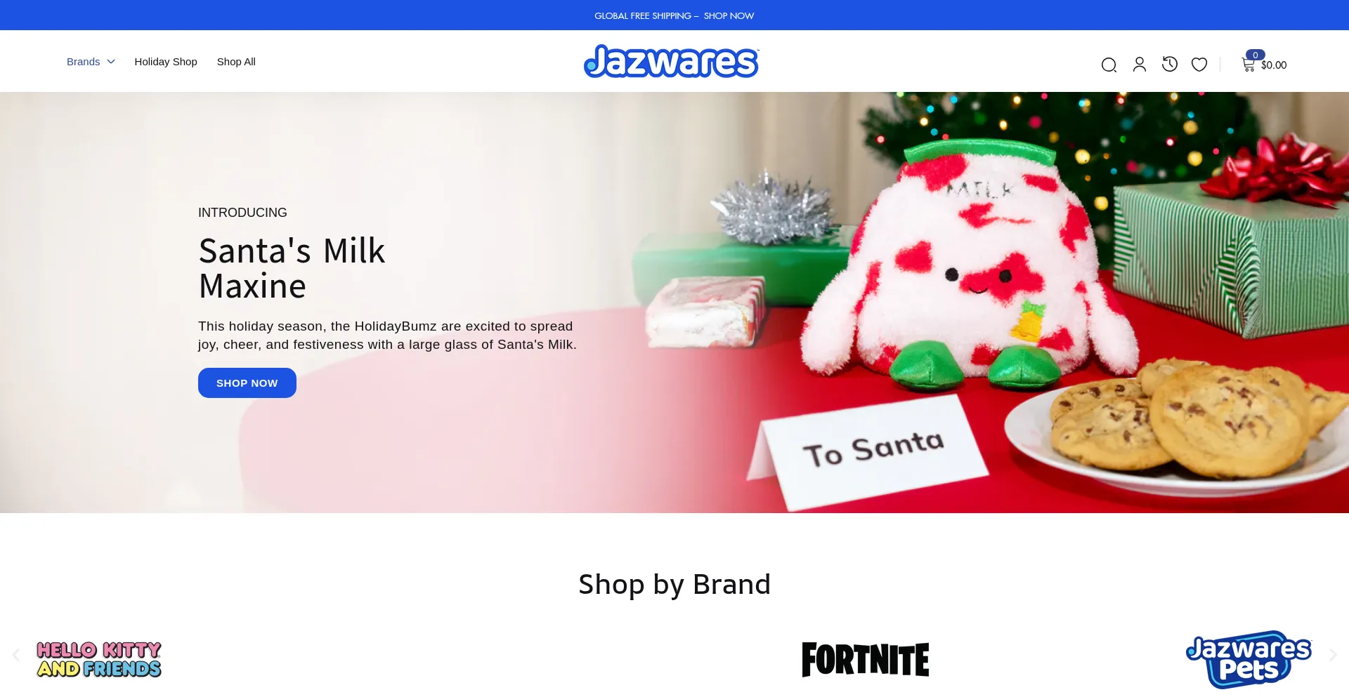 Website screenshot of Jazwaresus.com