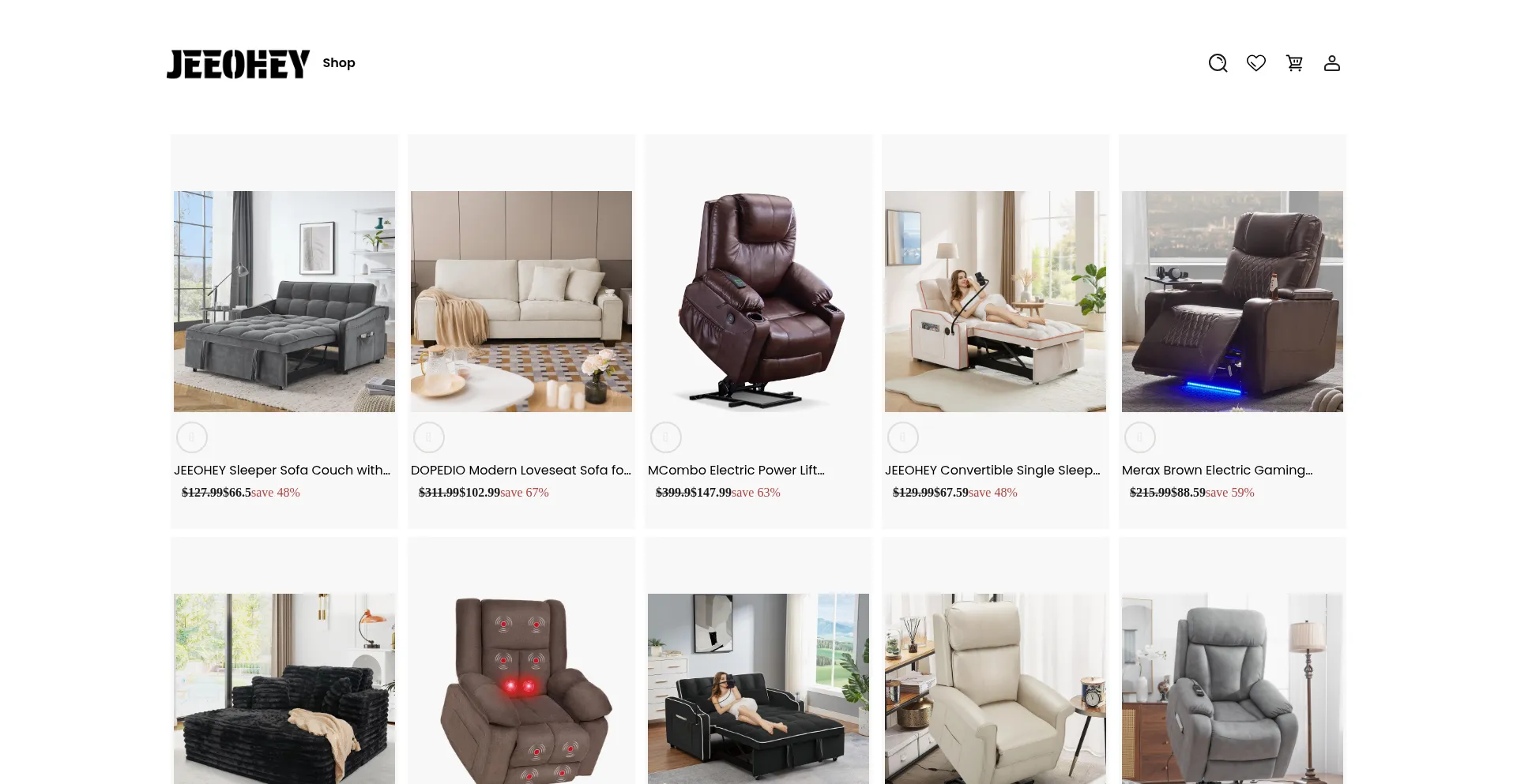 ¿És Seguro y Confiable Jeeoheyfurniturehub.shop?
