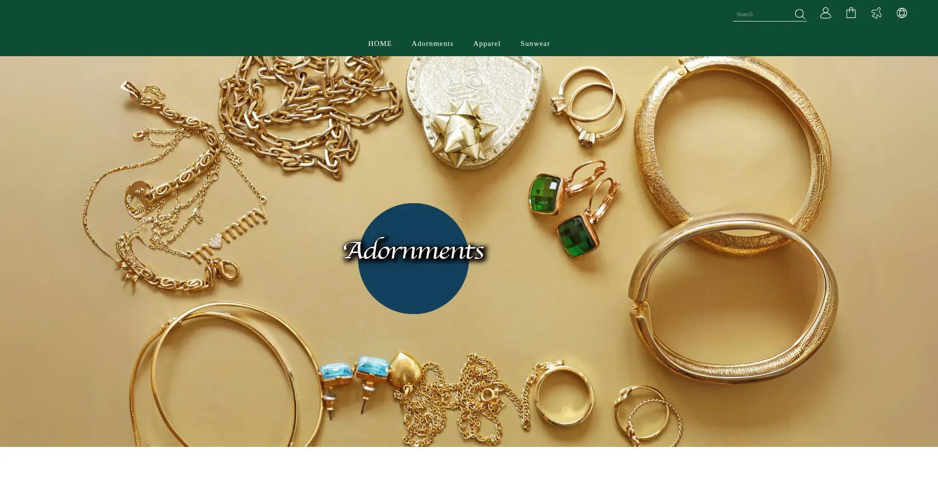 Website screenshot of Jewelryknown.com