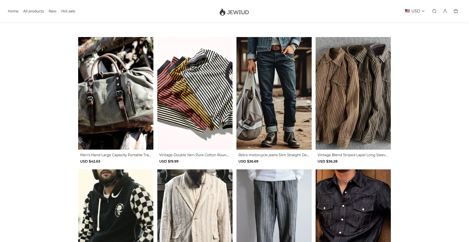 Website screenshot of Jewiud.com