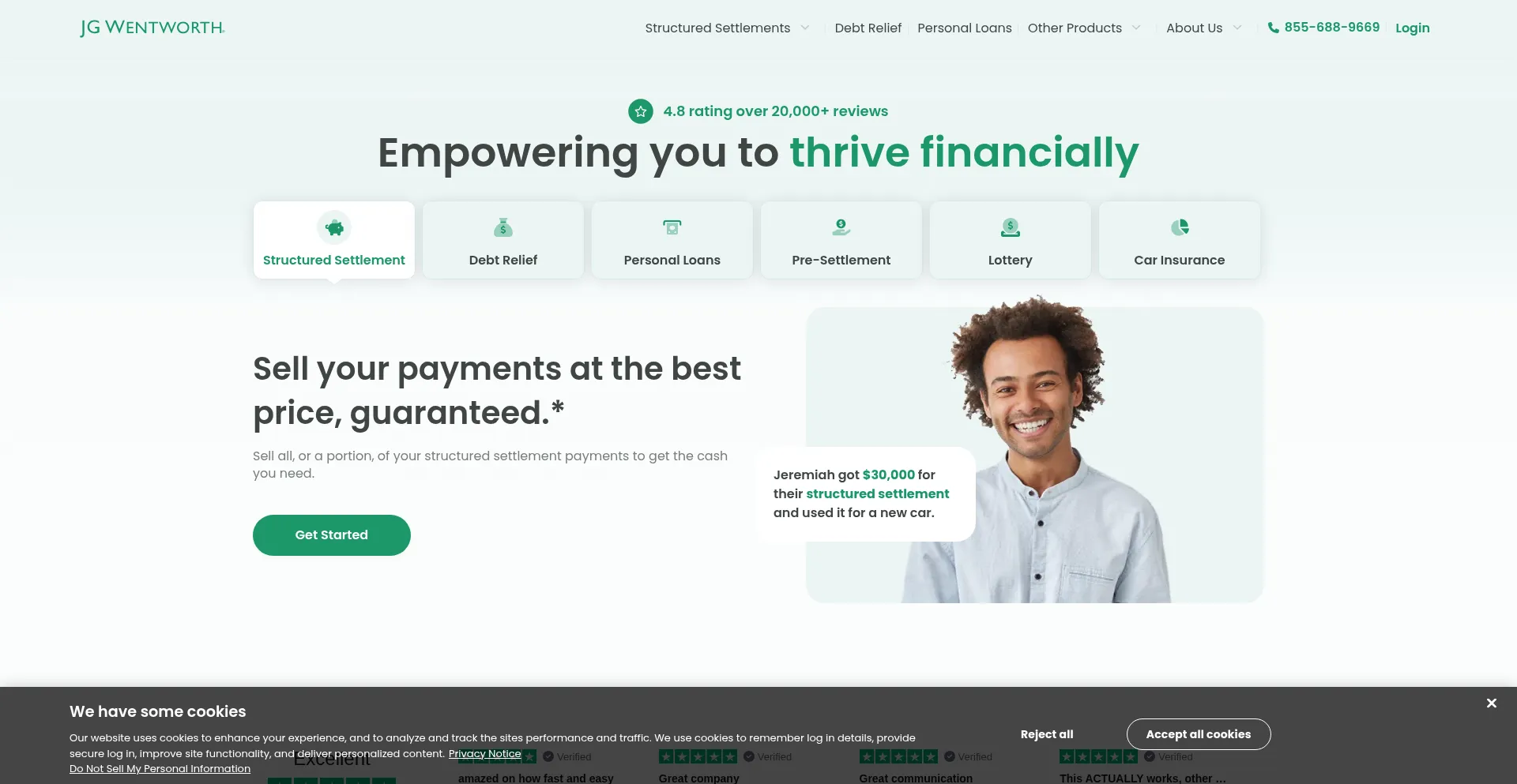 ¿És Seguro y Confiable Jgwentworth.com?
