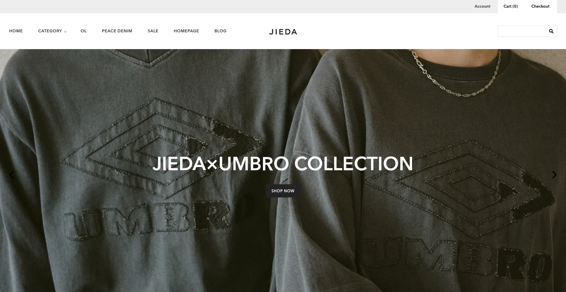 Jieda.store Screenshot