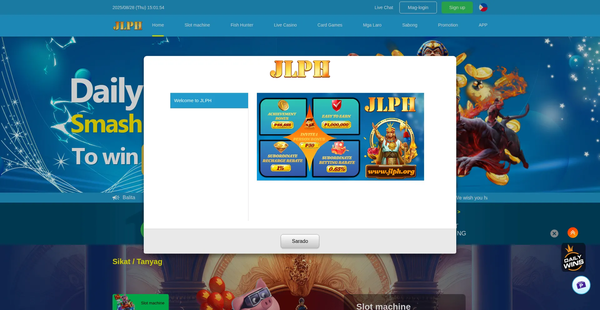 Website screenshot of Jlph3333.com